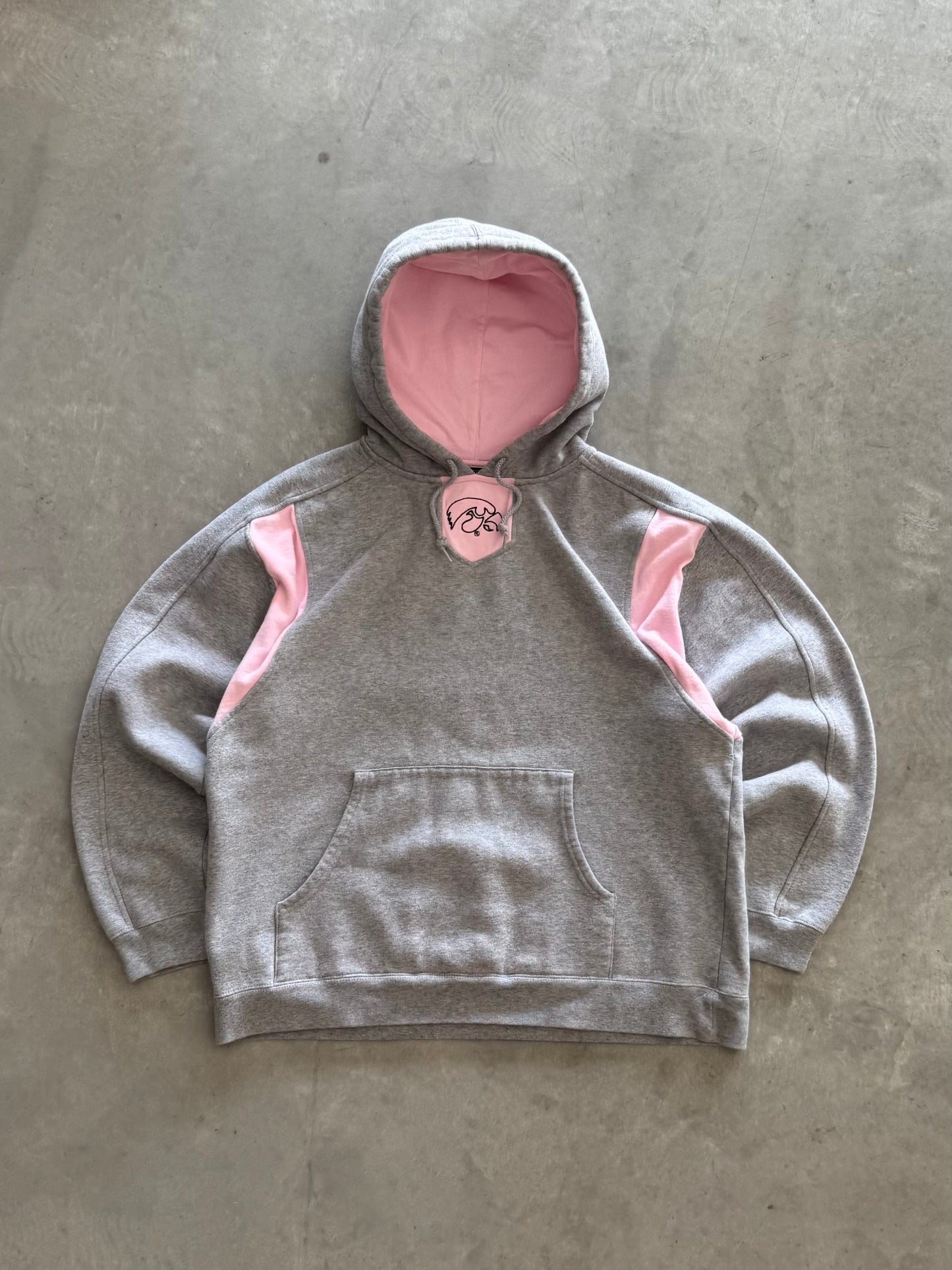 Vintage 90s Iowa Hawkeyes Hoodie - M