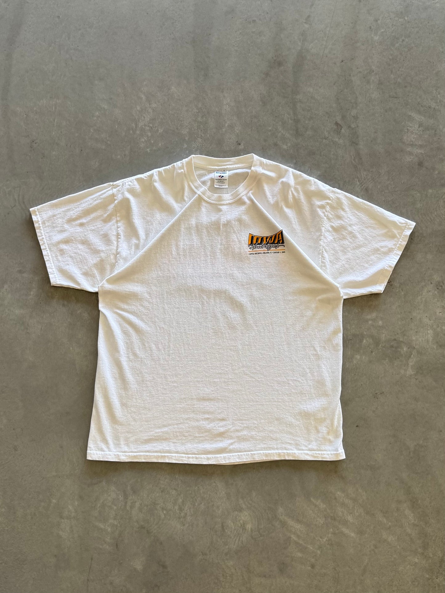 Vintage 00s Iowa Hawkeyes Bowl Game Tee - XXL