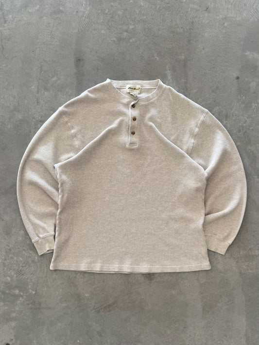 Vintage Eddie Bauer Waffle Knit - XL