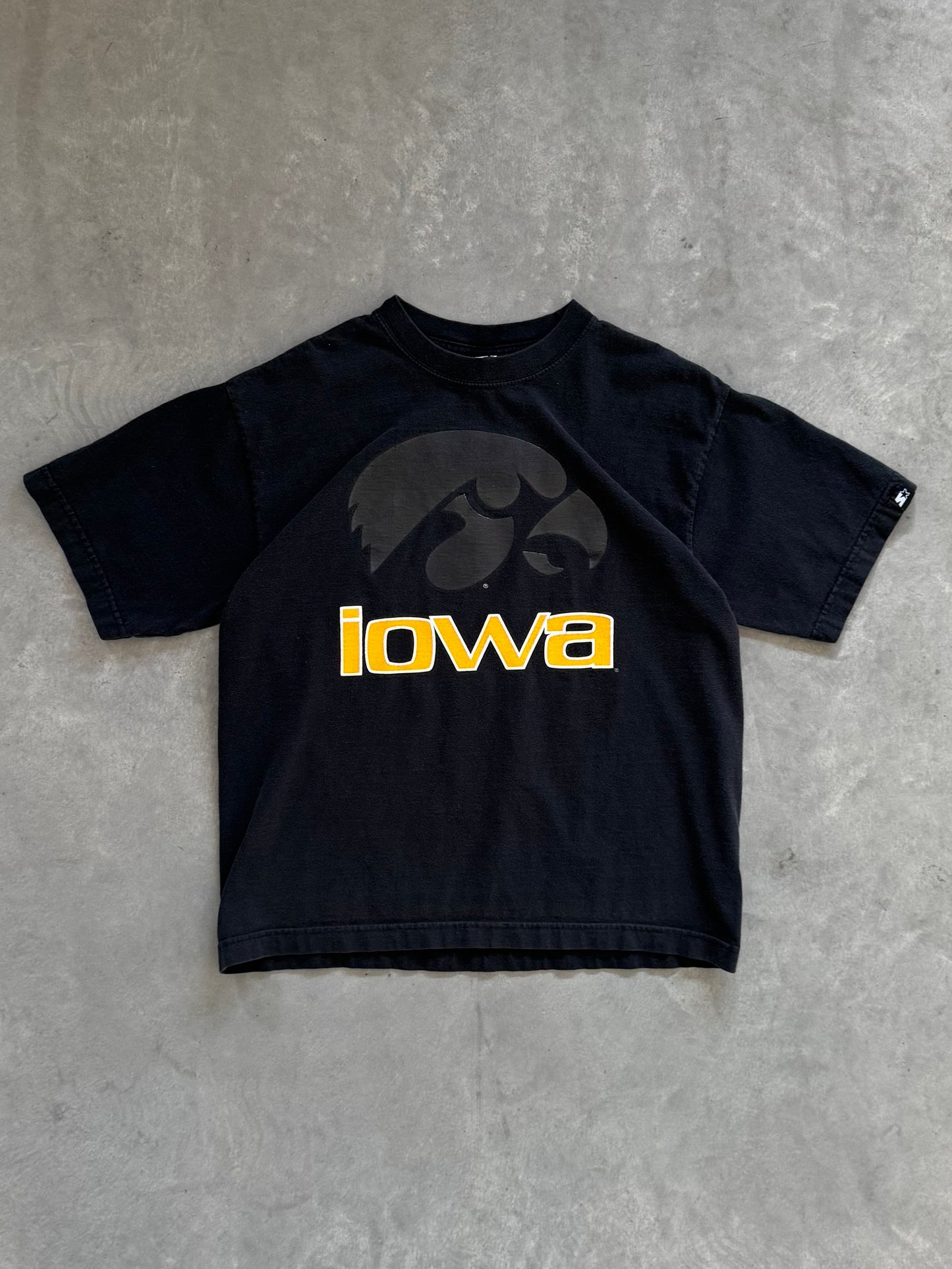 Vintage Iowa Hawkeyes Starter Womens Tee - M