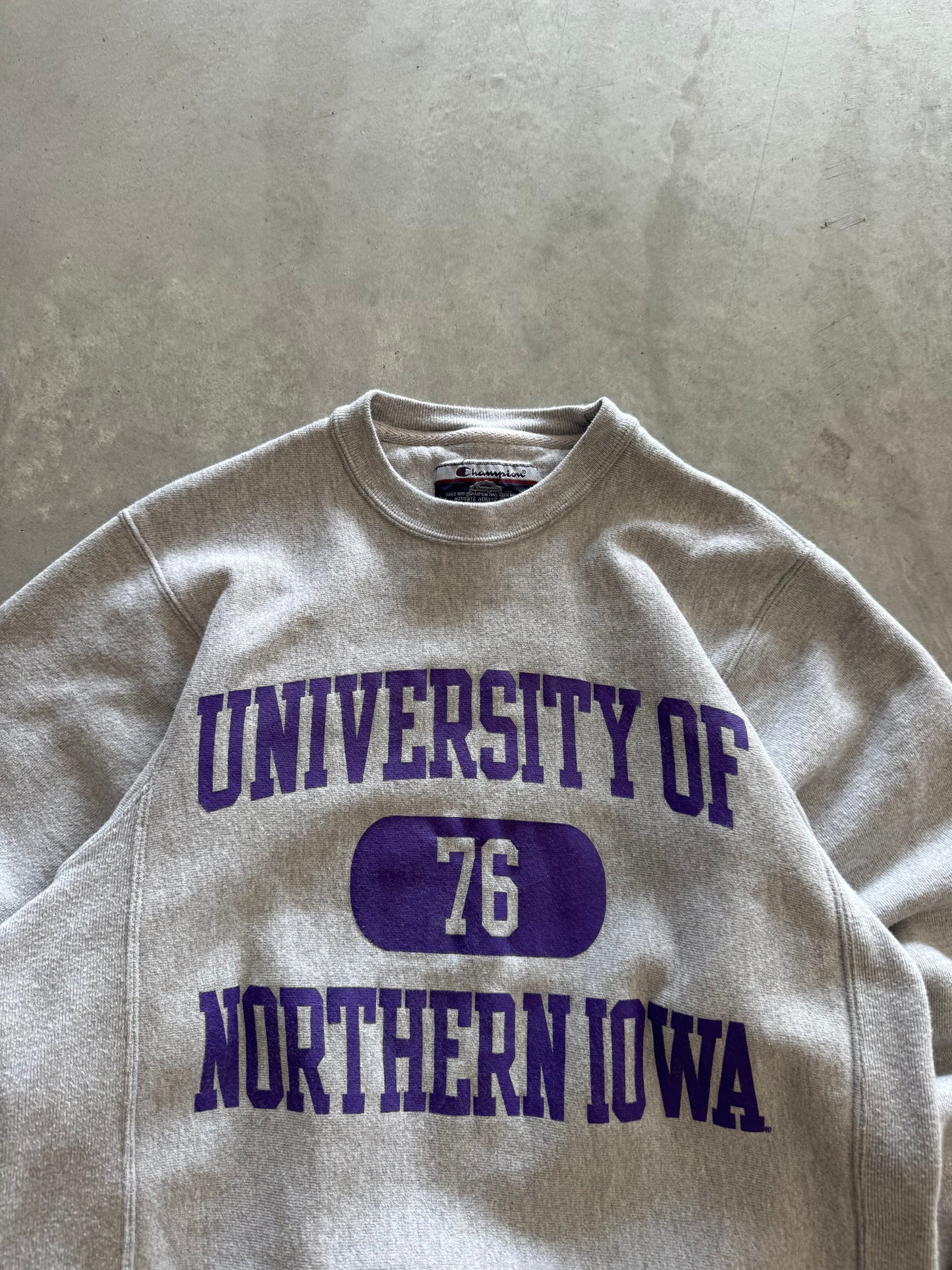 Vintage 90s Champion University of Northern Iowa Sweatshirt - S
