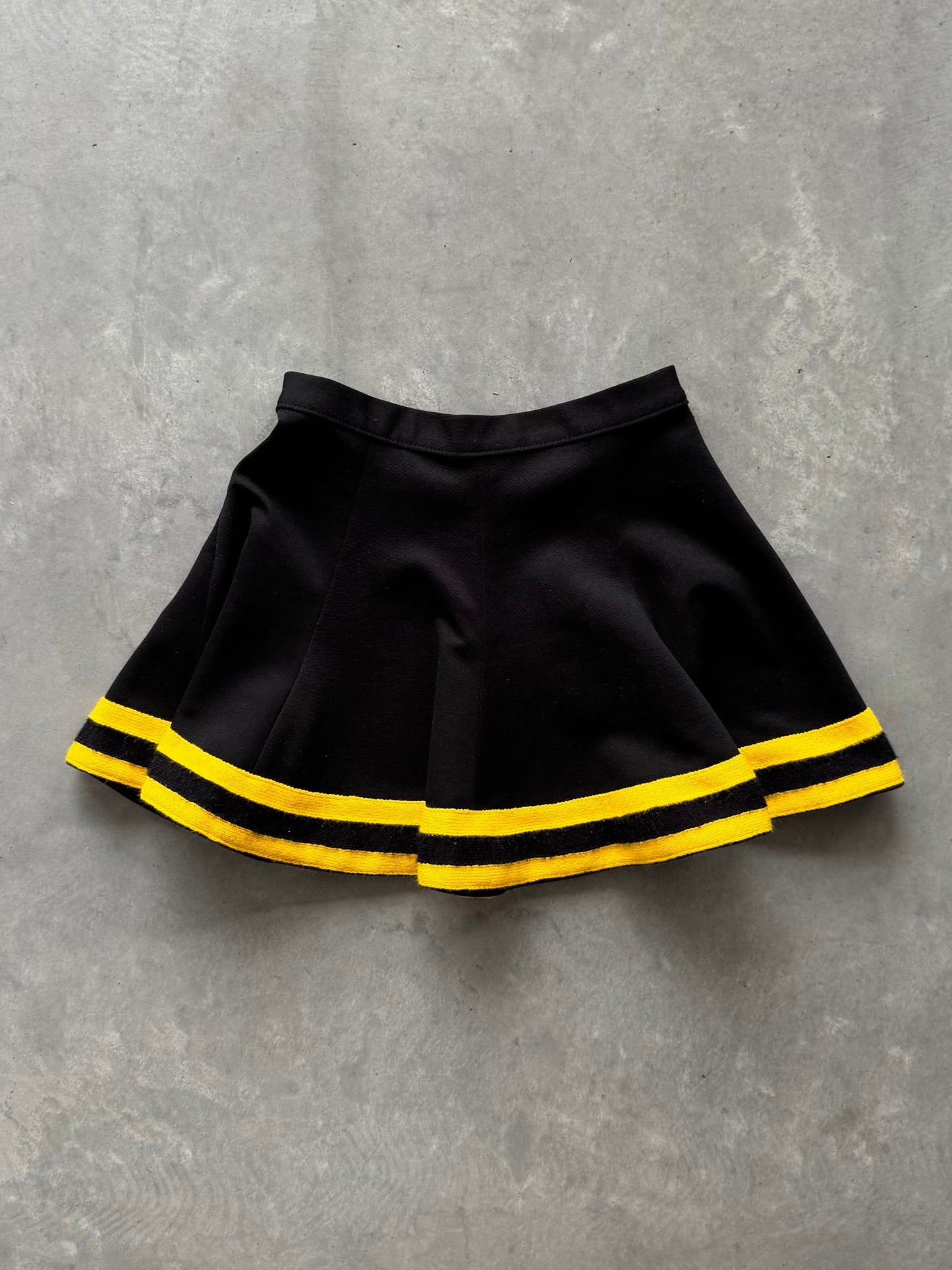 Vintage Black & Gold Skirt - XS