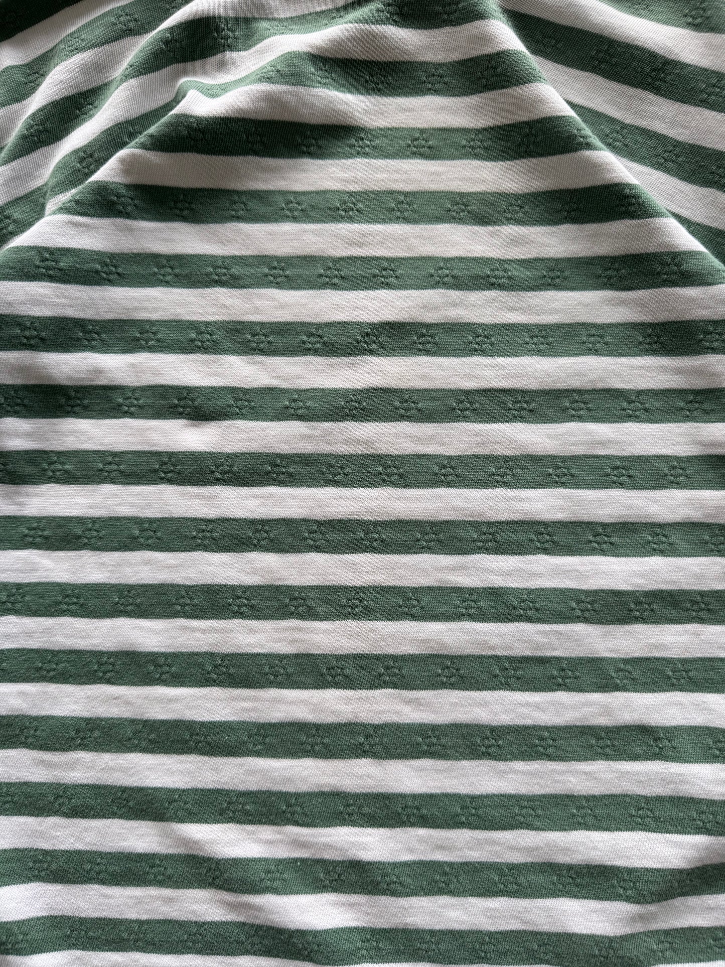 Vintage Striped Dockers 3/4 Sleeve - S