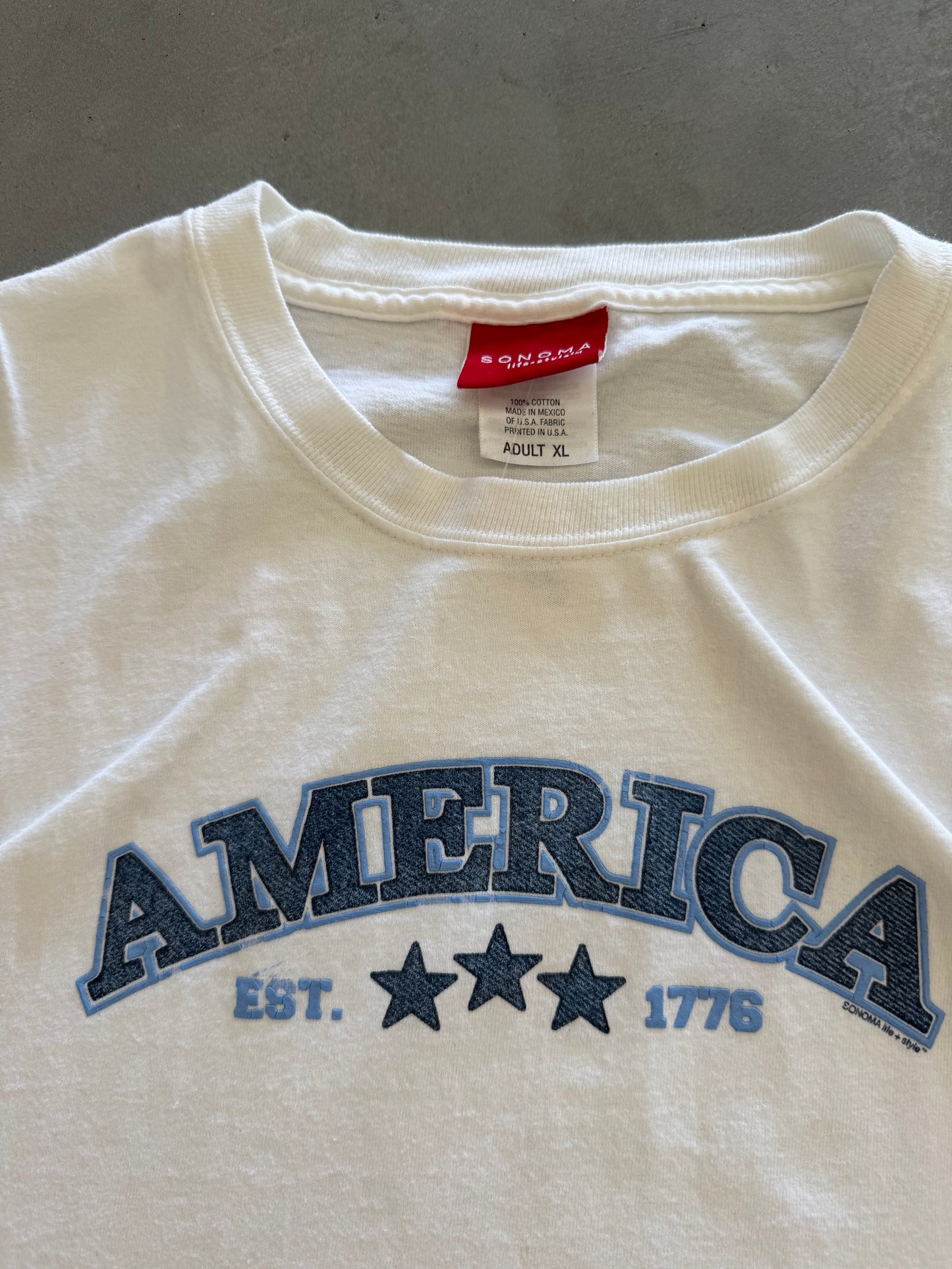 Vintage 4th of July America Tee - XL