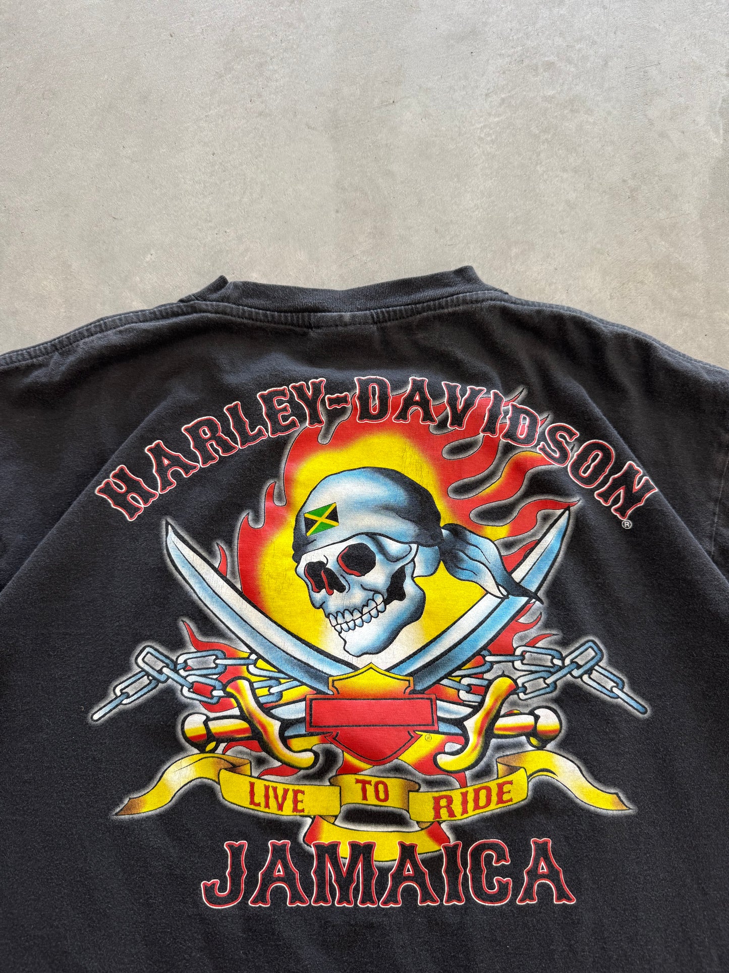 Vintage Harley Davidson Jamaica Tee - XL