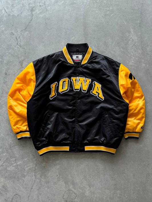 Vintage Iowa Hawkeyes Bomber Jacket - XL