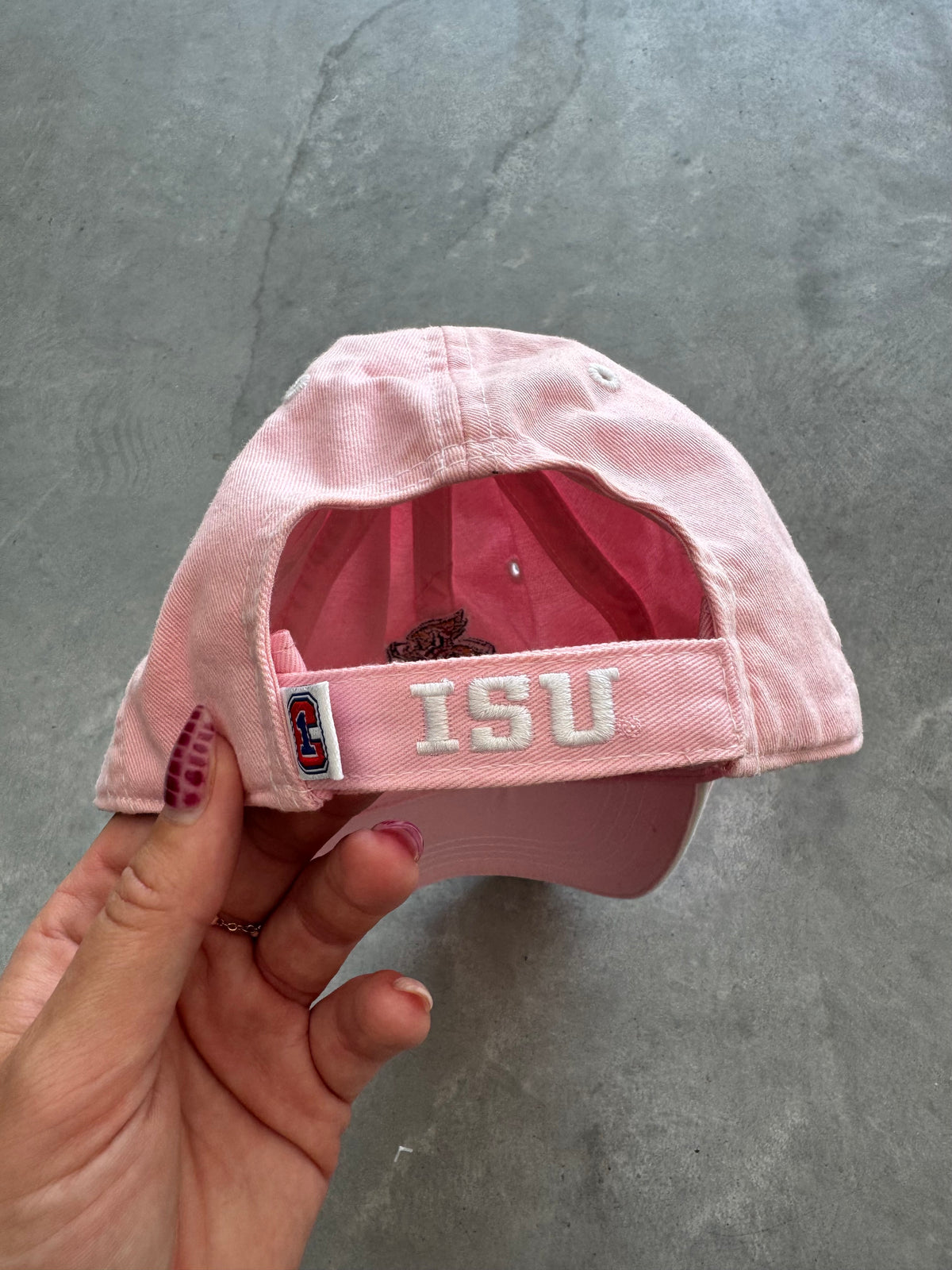 Vintage Iowa State Cyclones Pink Hat