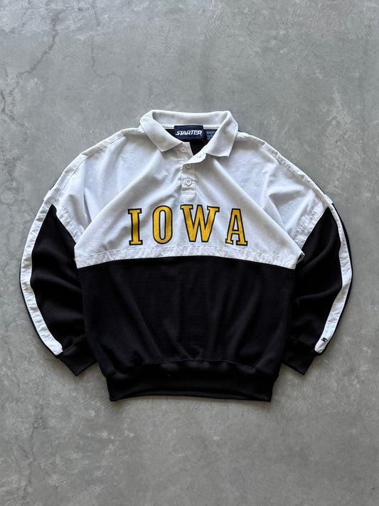 Vintage Iowa Hawkeyes Starter Pullover - L