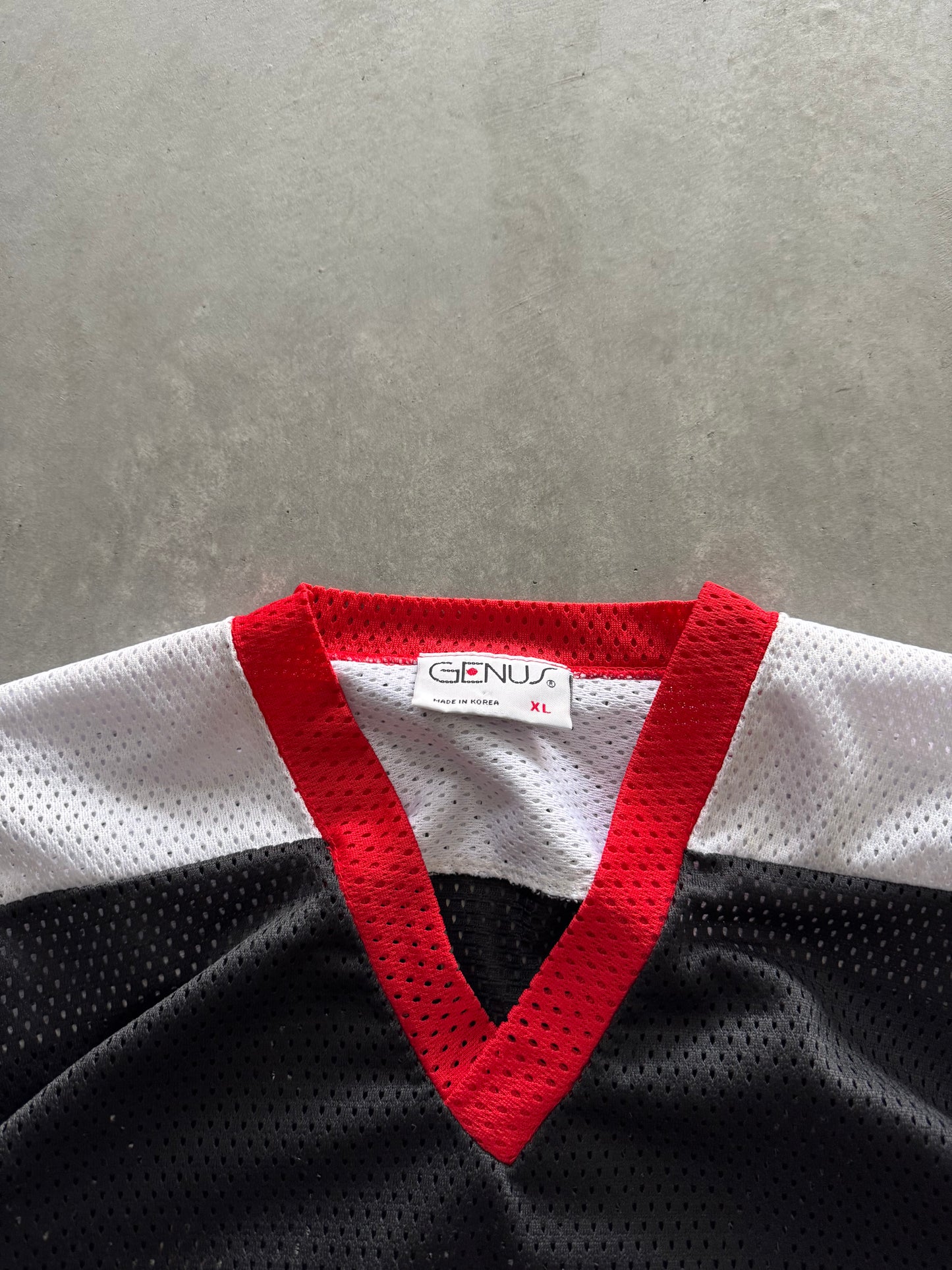 Vintage 90s Mickey Mouse Hockey Jersey - XL