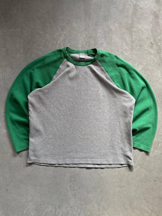 Vintage Old Navy Waffle Knit Long Sleeve - L