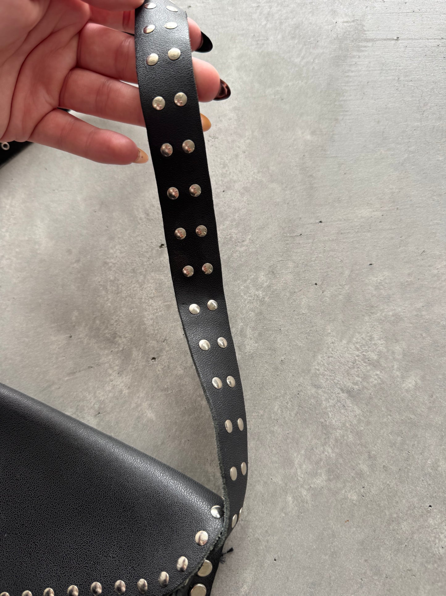 Vintage 00s Harley Davidson Studded Purse