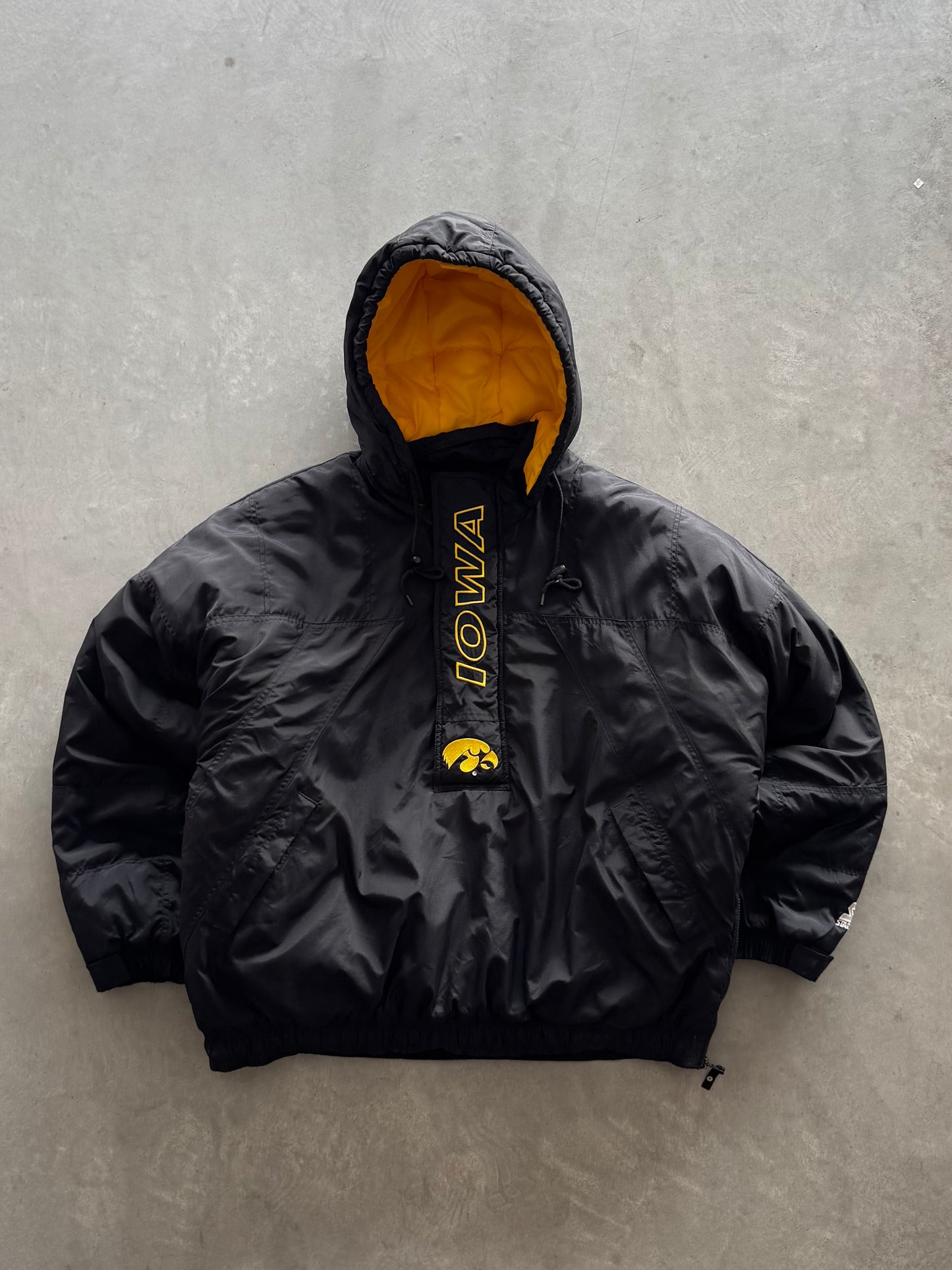 Vintage 90s Starter Iowa Hawkeyes Coat - XL