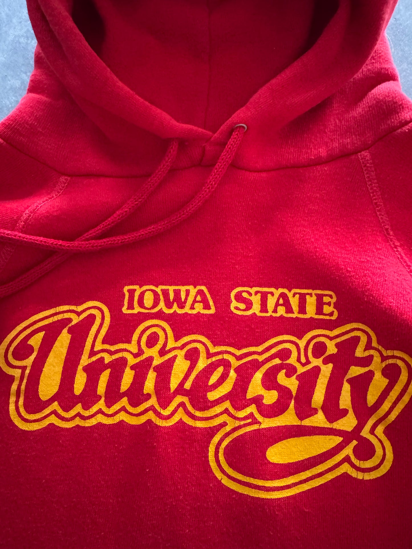 Vintage 70s/80s Iowa State Cyclones Hoodie - S