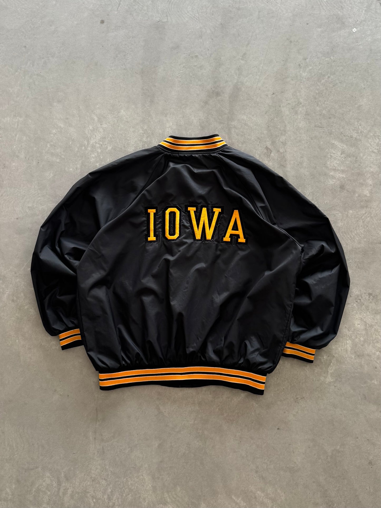 Vintage 80s Iowa Hawkeyes Bomber Jacket - M