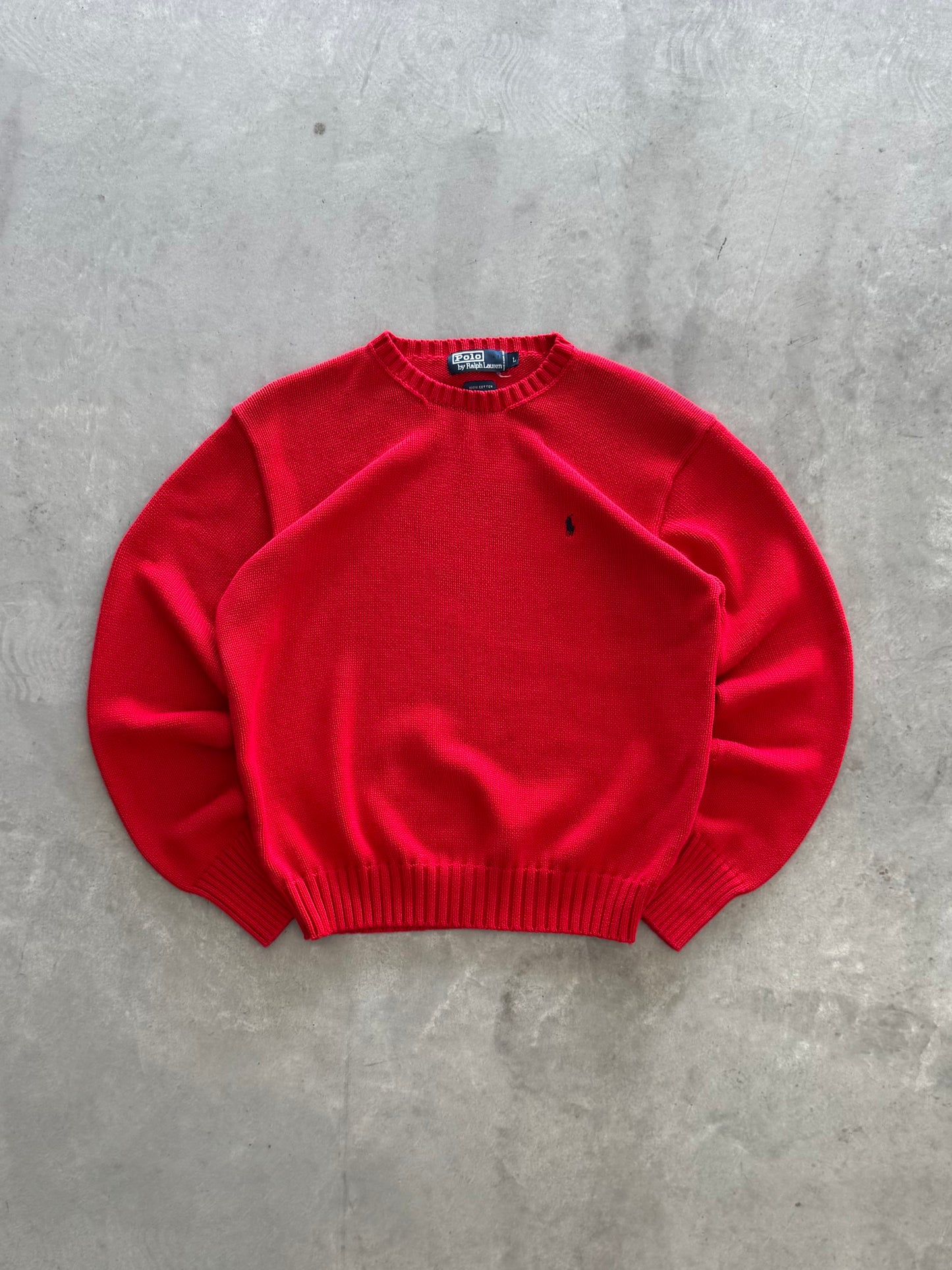 Vintage 90s Polo Ralph Lauren Sweater - L