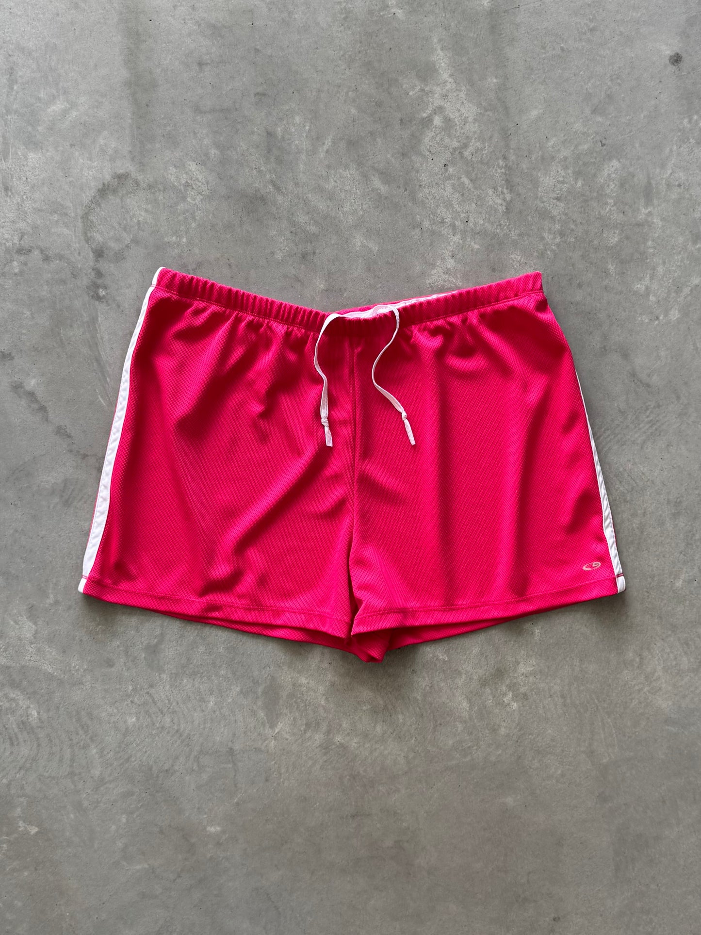 Vintage Pink Track Shorts - XL