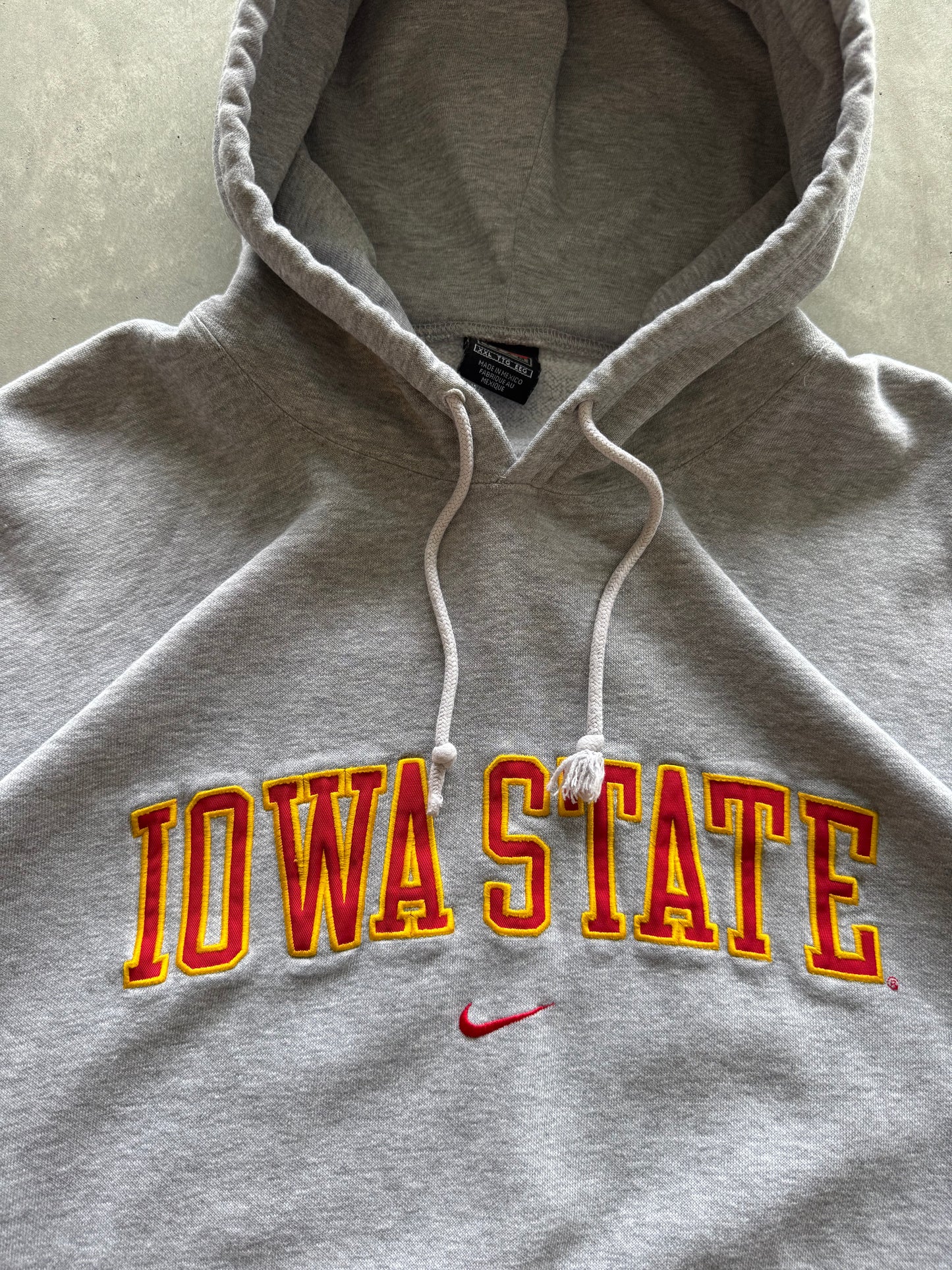Vintage 90s Nike Iowa State Cyclones Hoodie - XXL