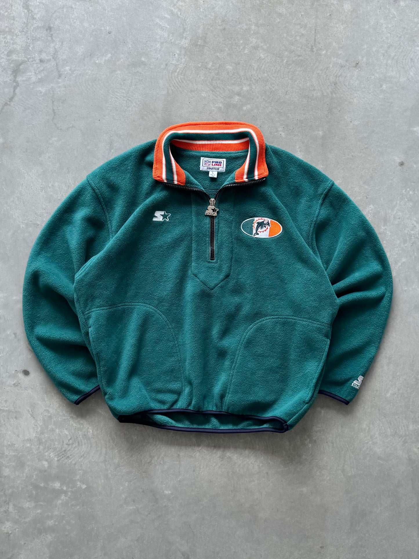 Vintage Miami Dolphins Fleece Sweatshirt - L