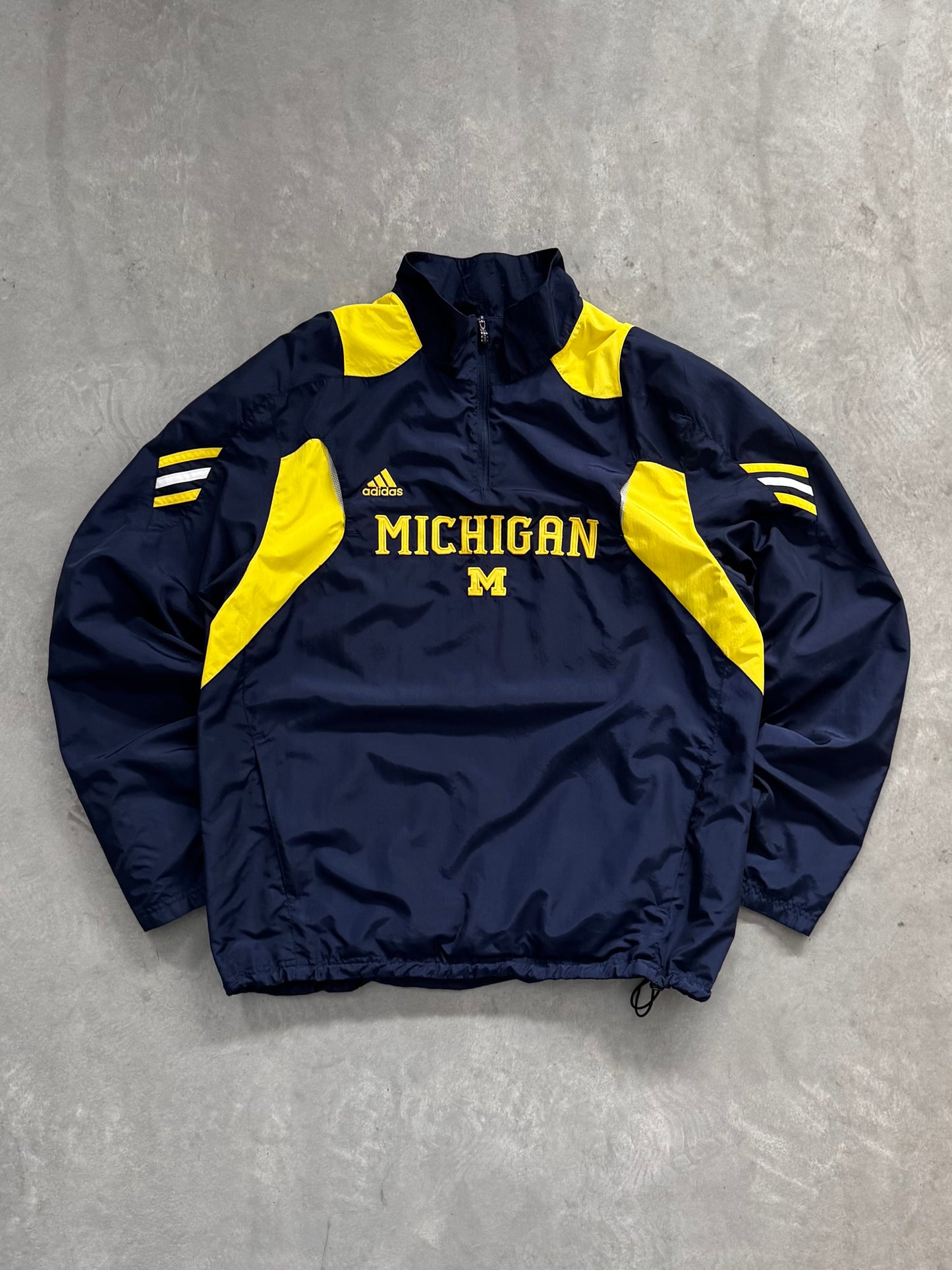 Michigan Adidas Windbreaker - L