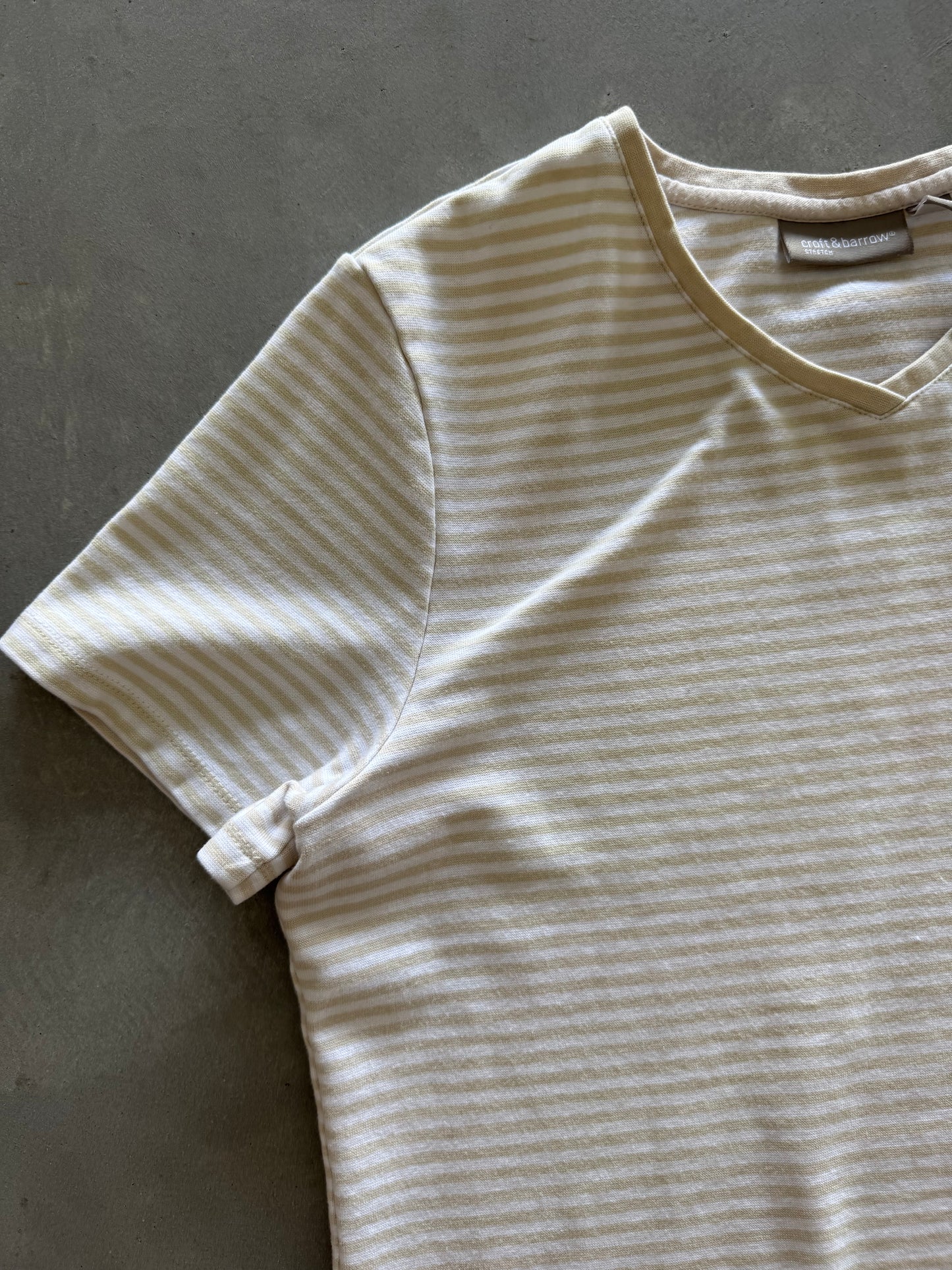 Vintage Striped Women’s Tee - L