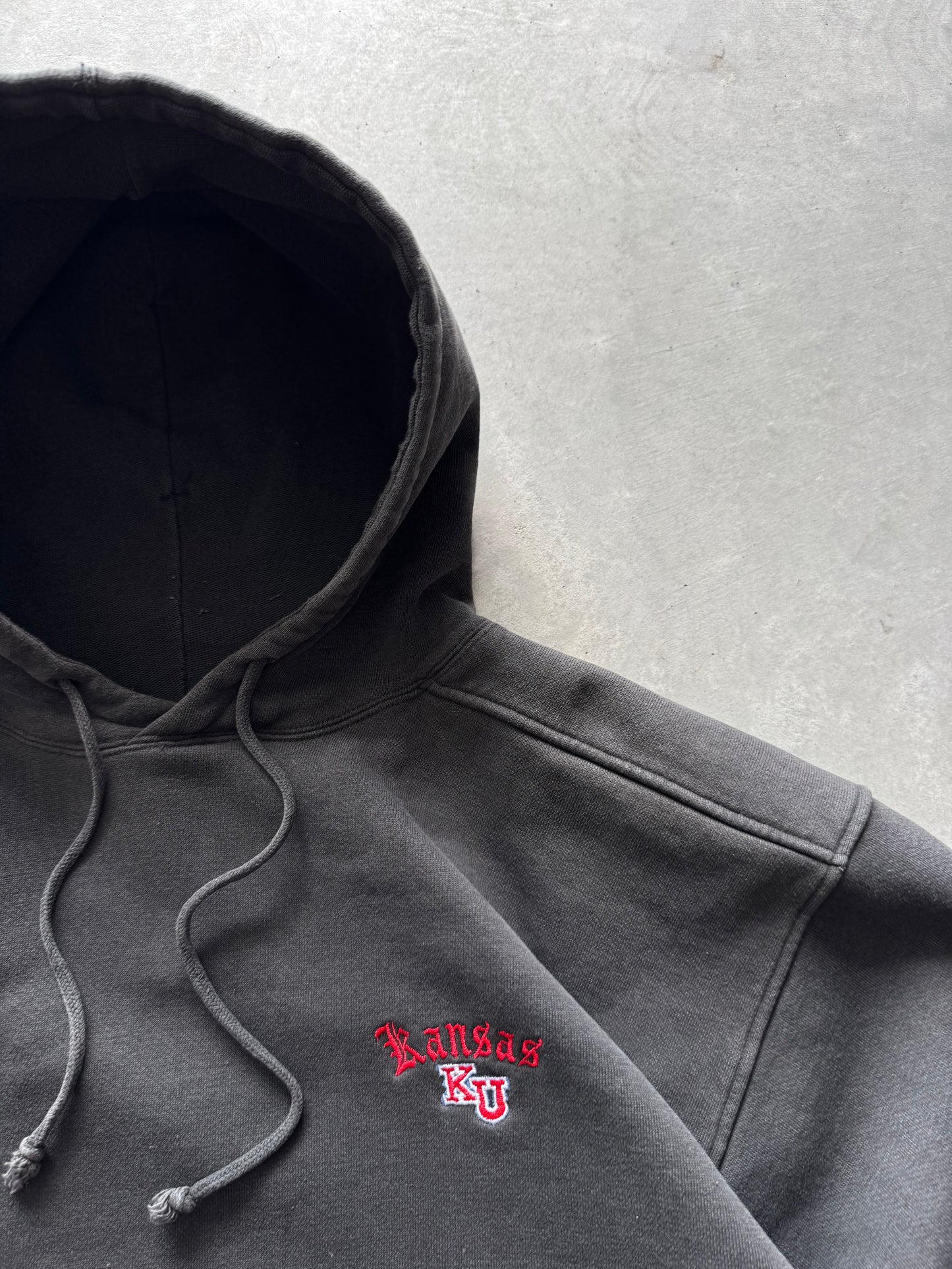Vintage Kansas Hoodie - L
