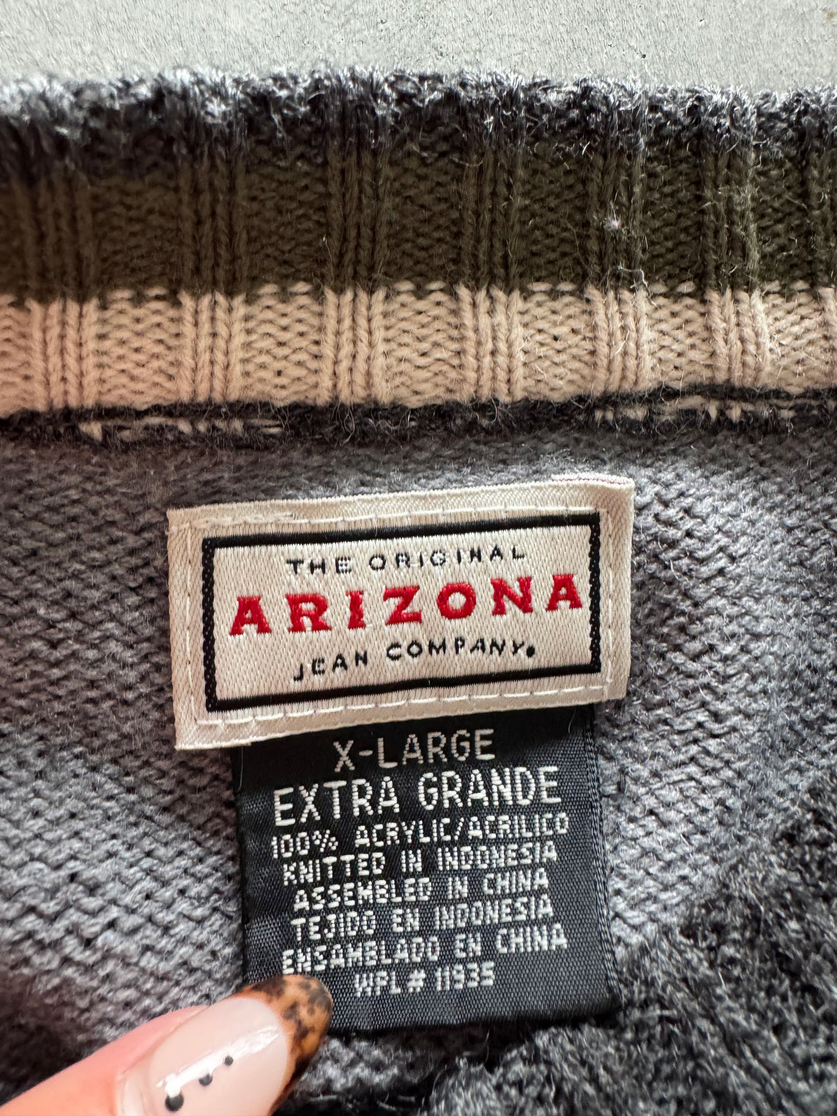 Vintage Arizona Jeans Sweater - XL