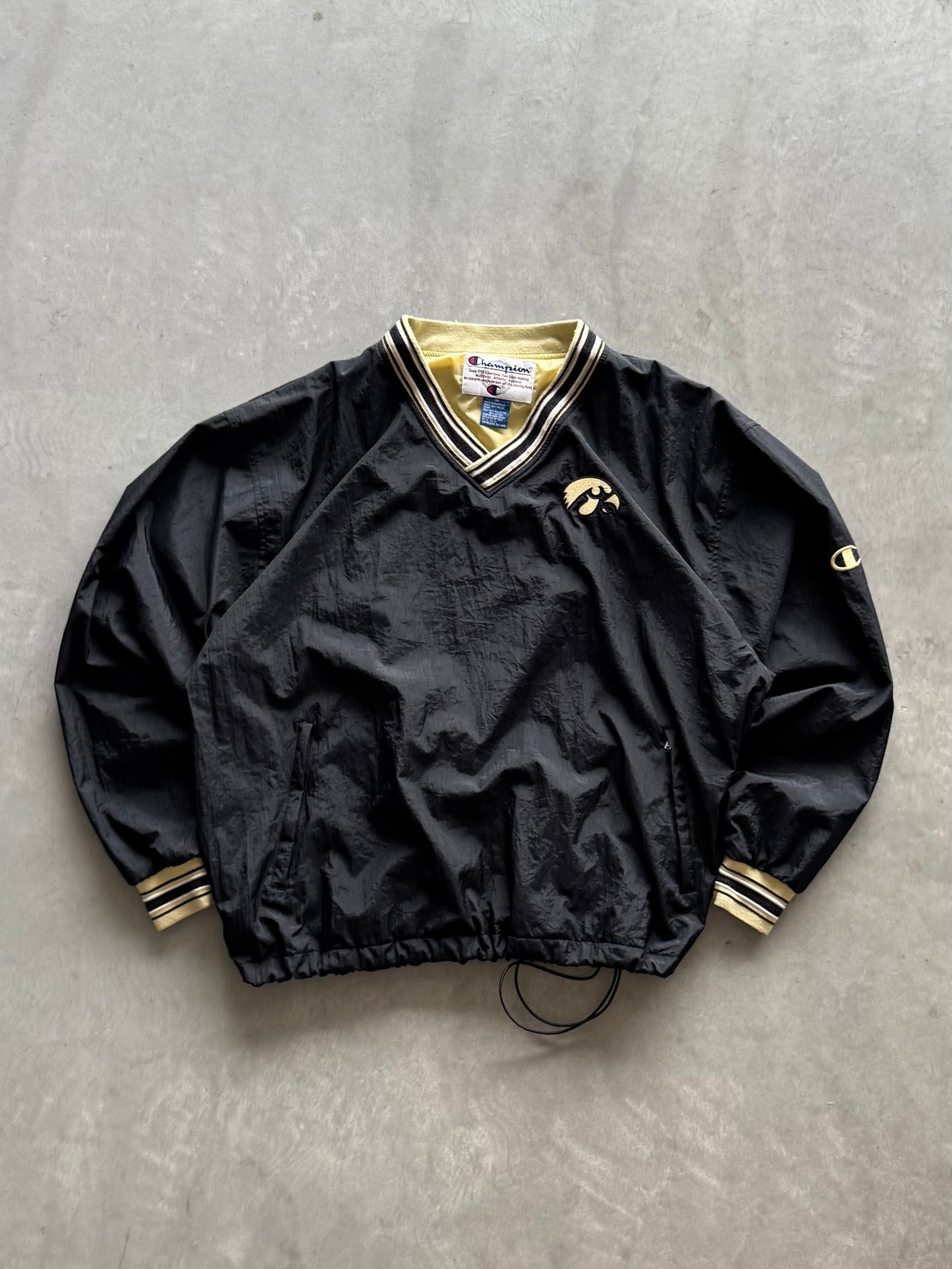 Vintage Champion Iowa Hawkeyes Windbreaker - XL
