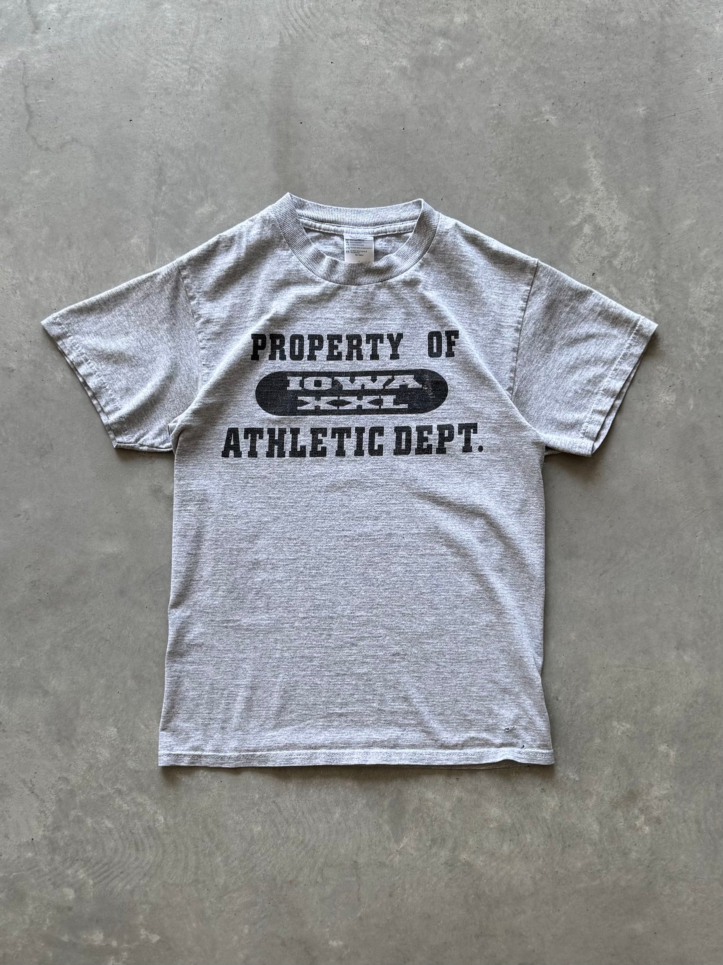 Vintage Iowa Hawkeyes Athletic Dept. Tee - S