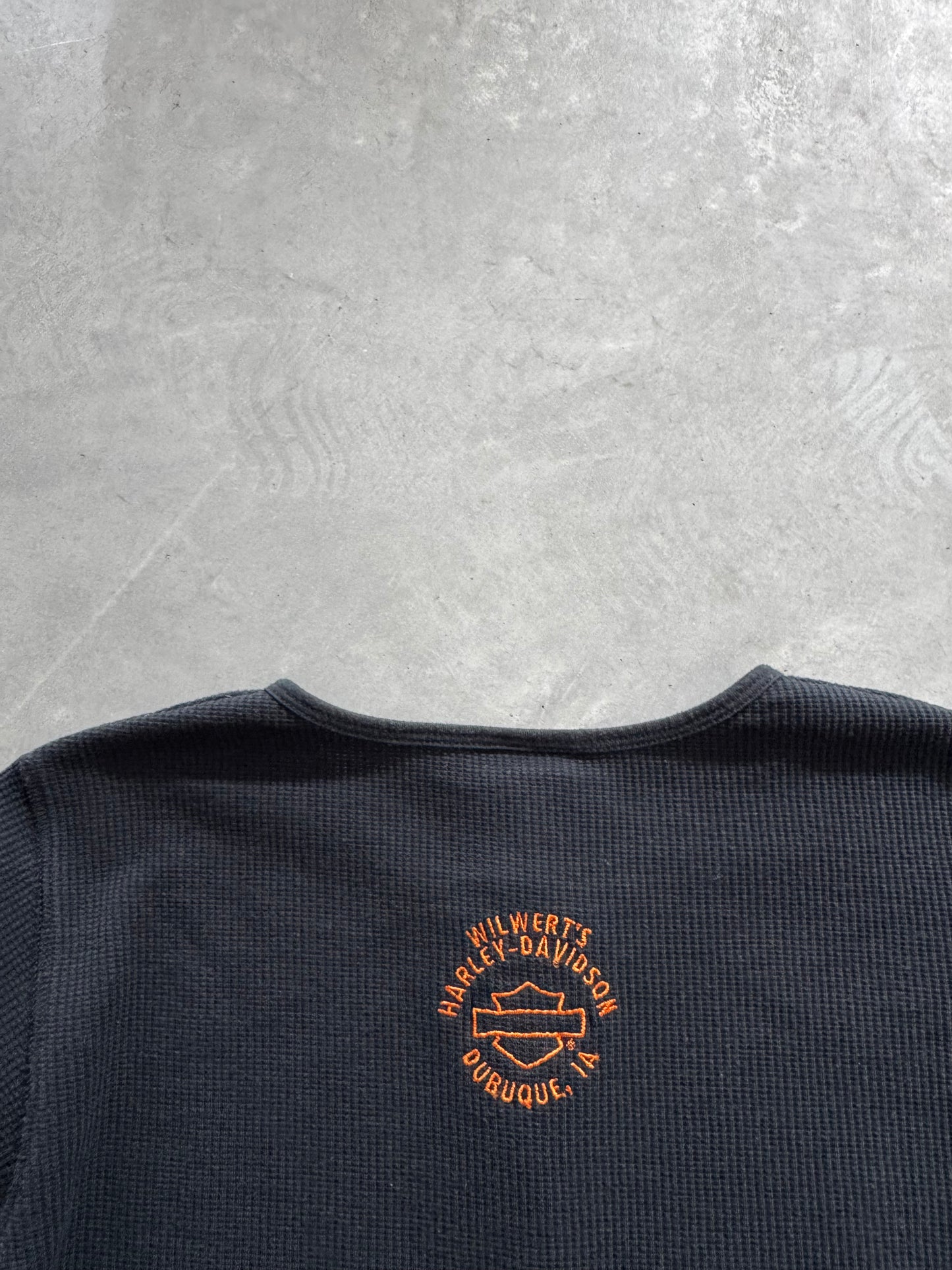 Vintage Harley Davidson Women’s Waffle Knit - XL