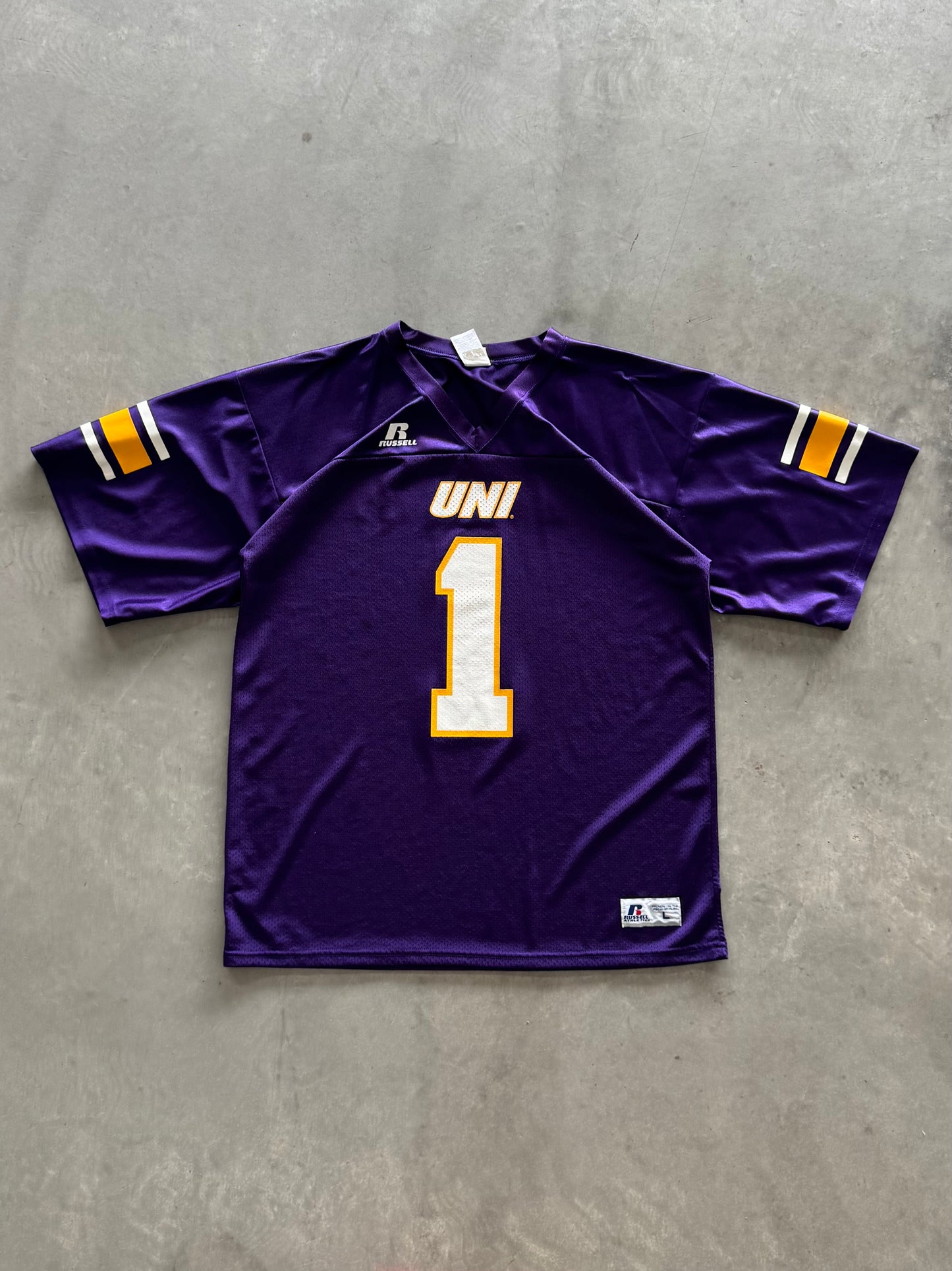 Vintage UNI Panthers Russell Jersey - L