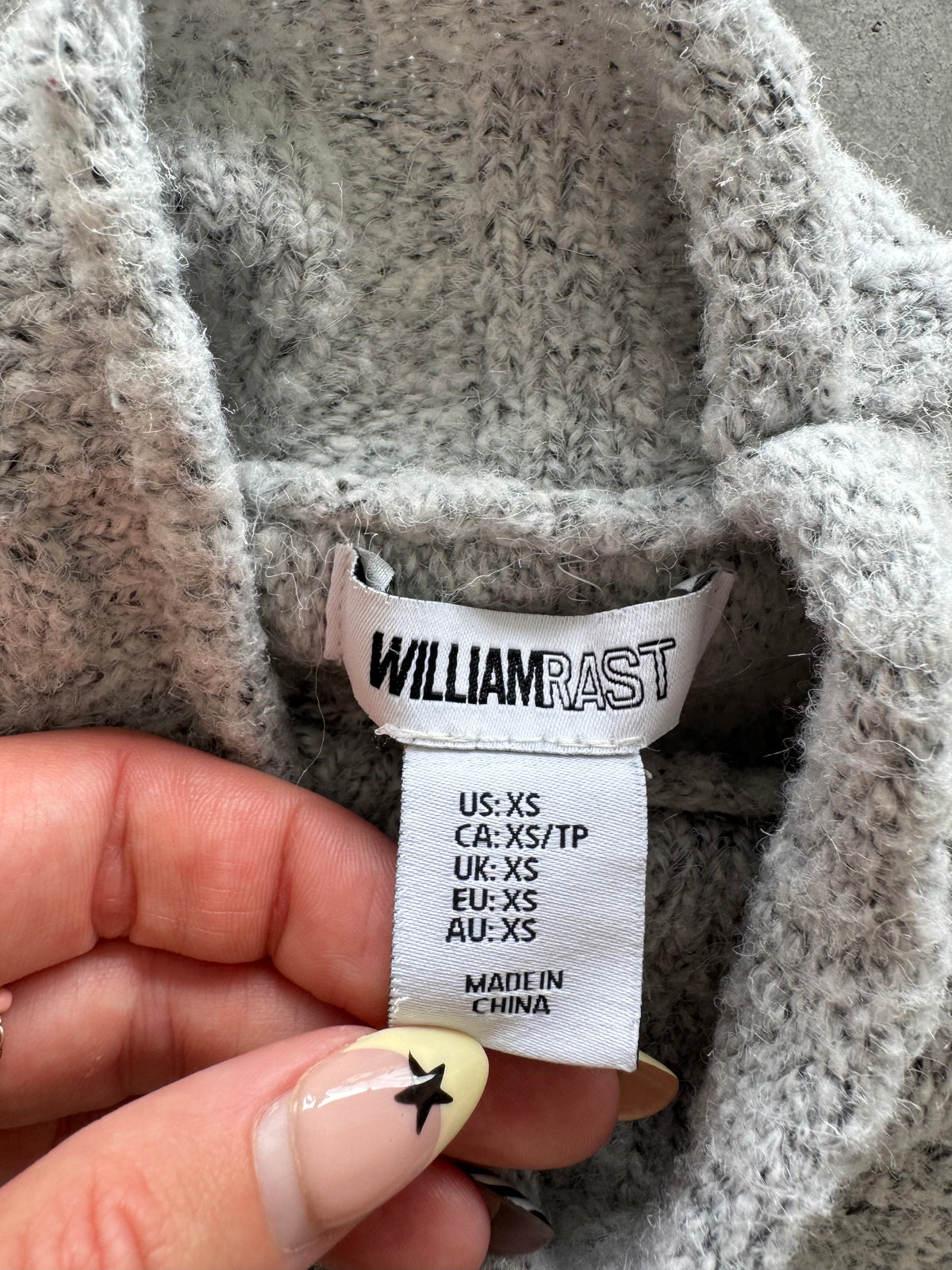 William Rast Turtle Neck Sweater - XS