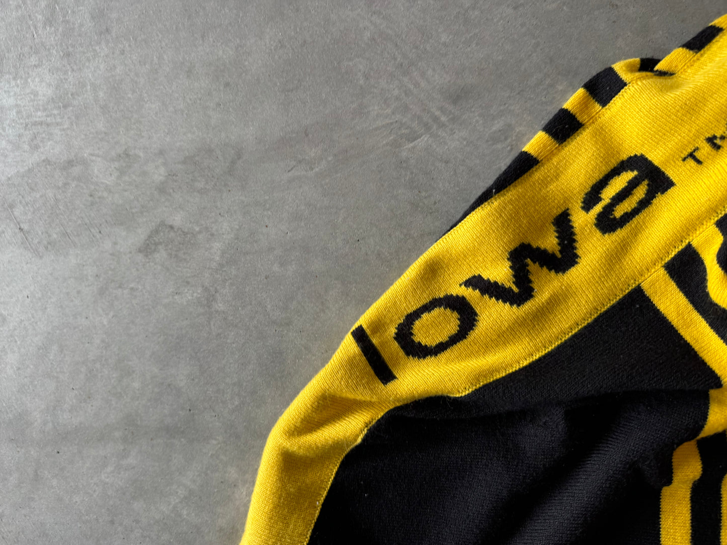 Iowa Hawkeyes Striped Zip Up - XL