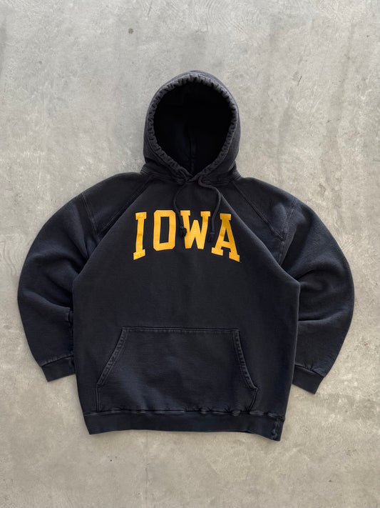 Vintage 90s Iowa Hawkeyes Hoodie - M