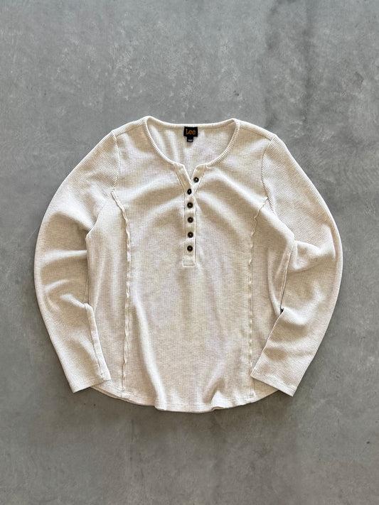 Vintage Women’s Lee Waffle Knit - L