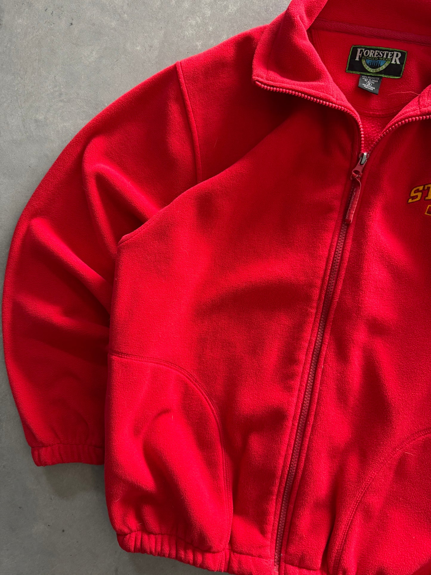 Vintage Iowa State Cyclones Fleece Zip Up - M
