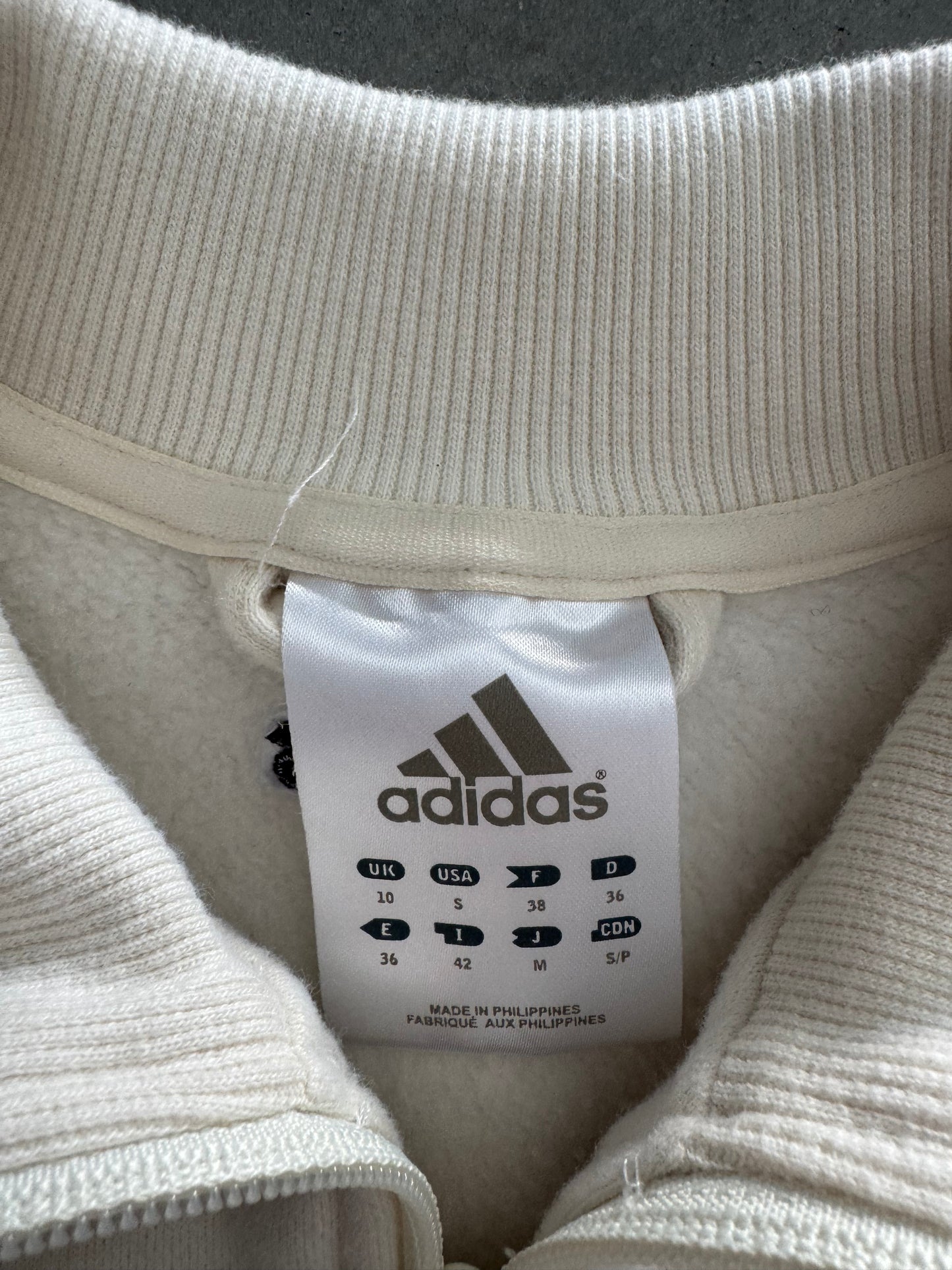 Vintage 00s Adidas Zip Up - S
