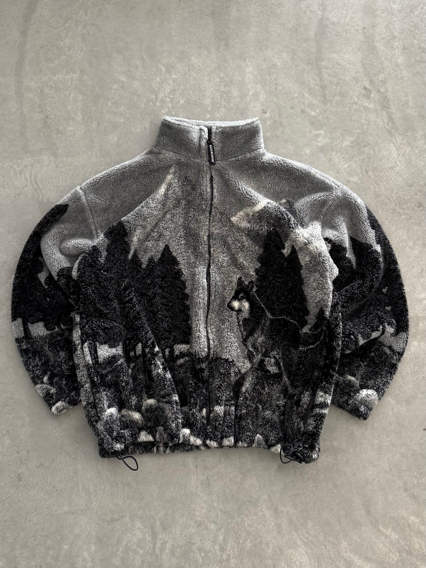 Vintage 90s Fleece Zip Up - L