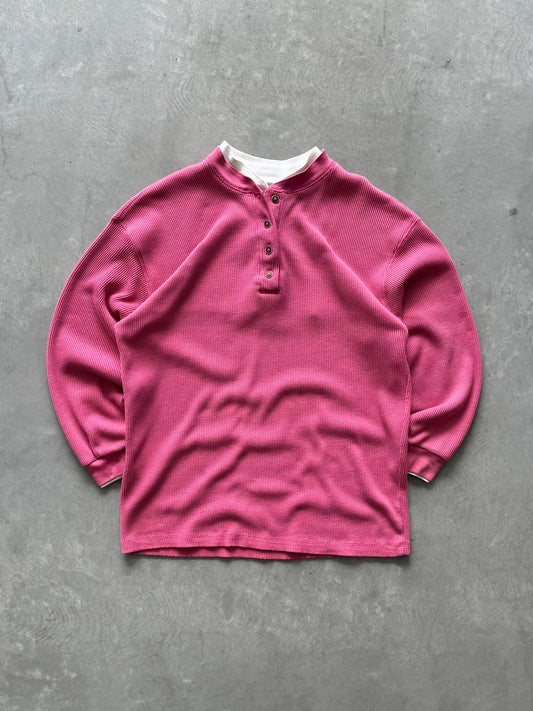 Vintage Cherokee Layered Waffle Knit - XL