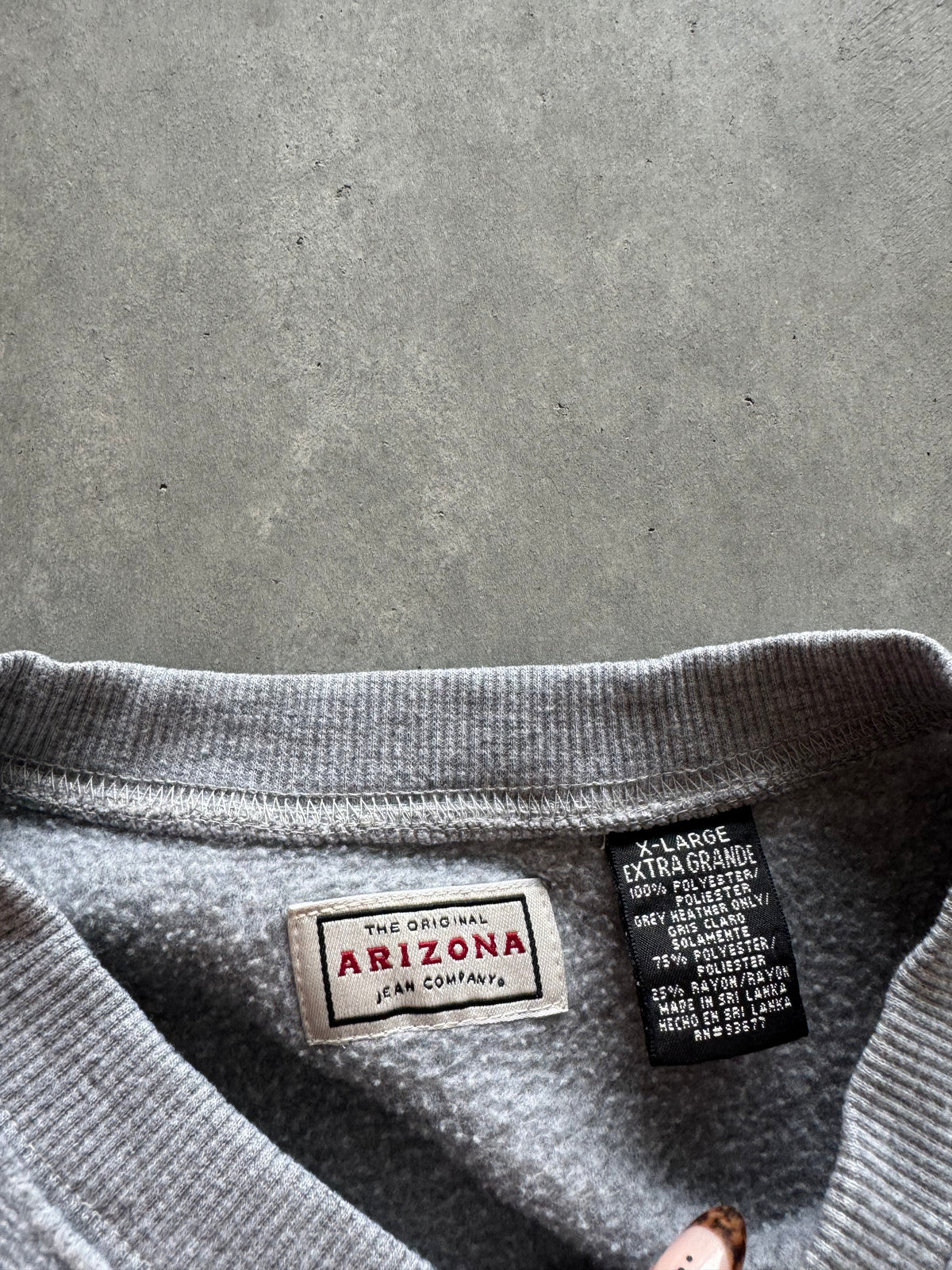 Vintage Arizona Jeans Fleece Sweatshirt - XL