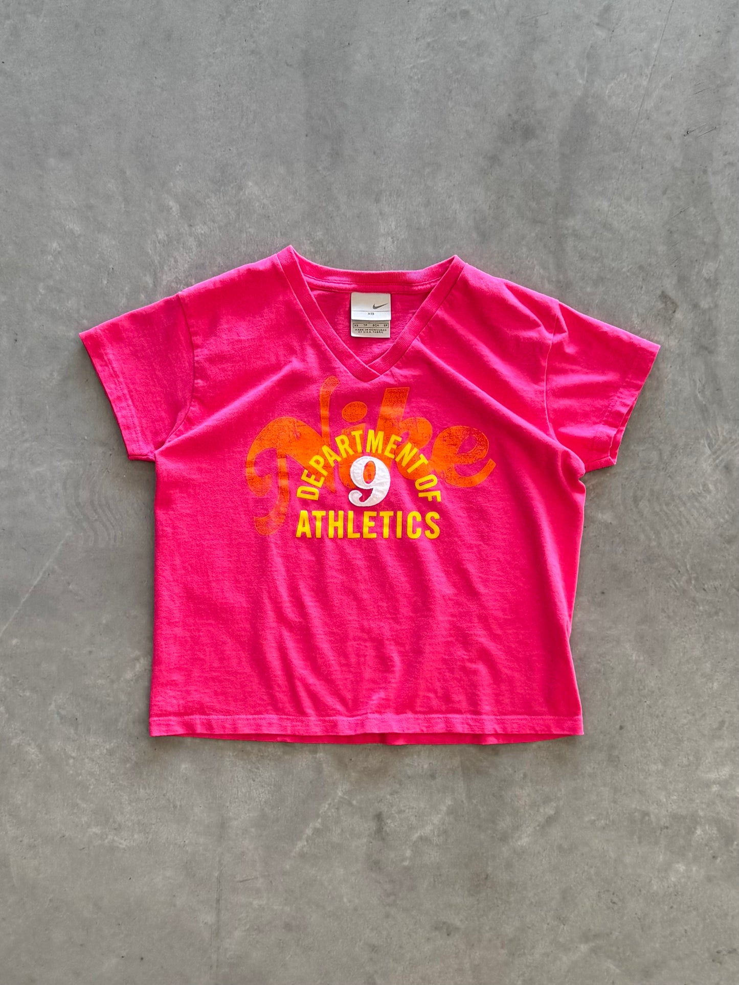 Vintage 00s Nike Women’s Athletic Baby Tee - XS