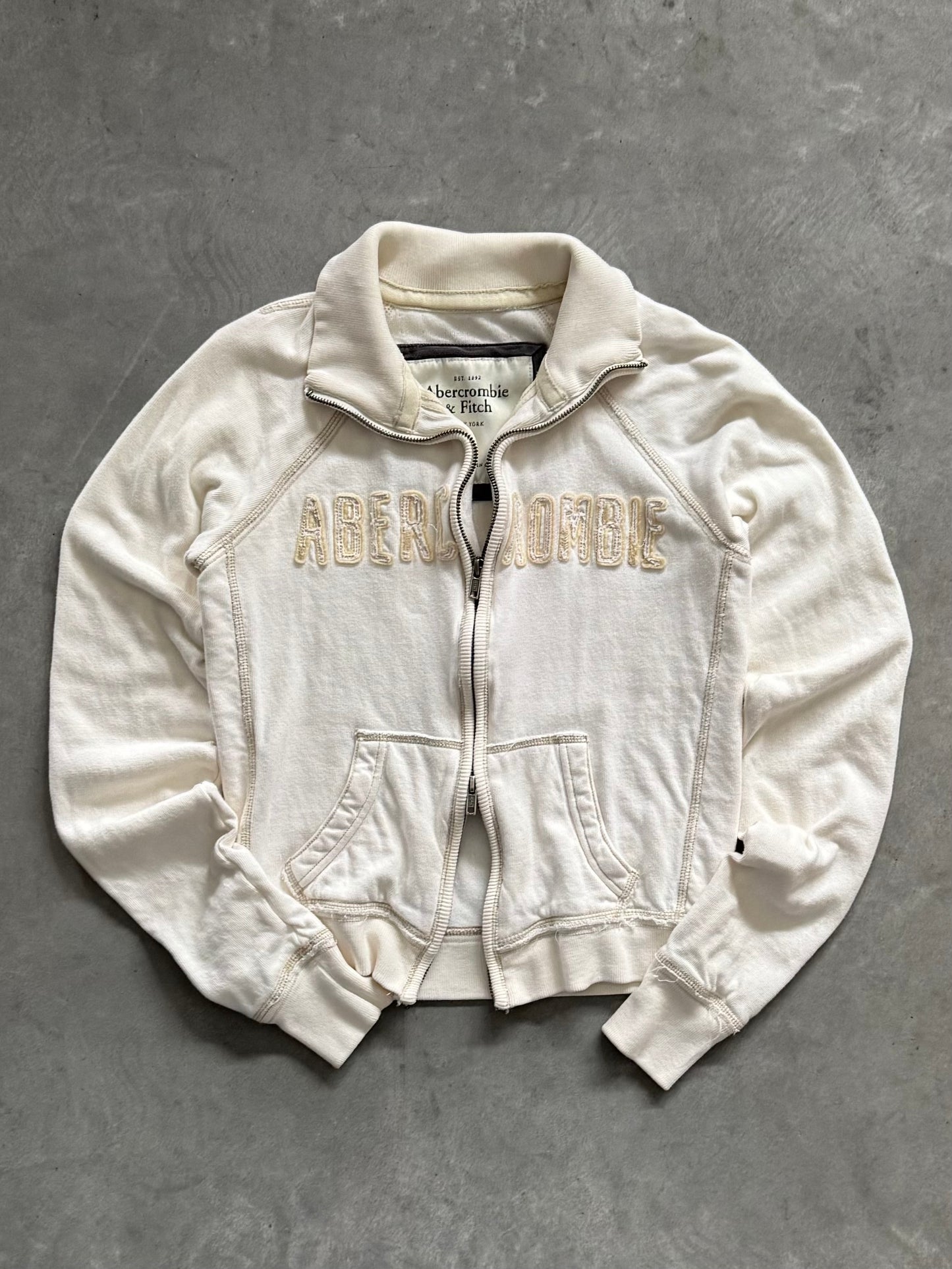 Vintage Abercrombie Women’s Zip Up - M