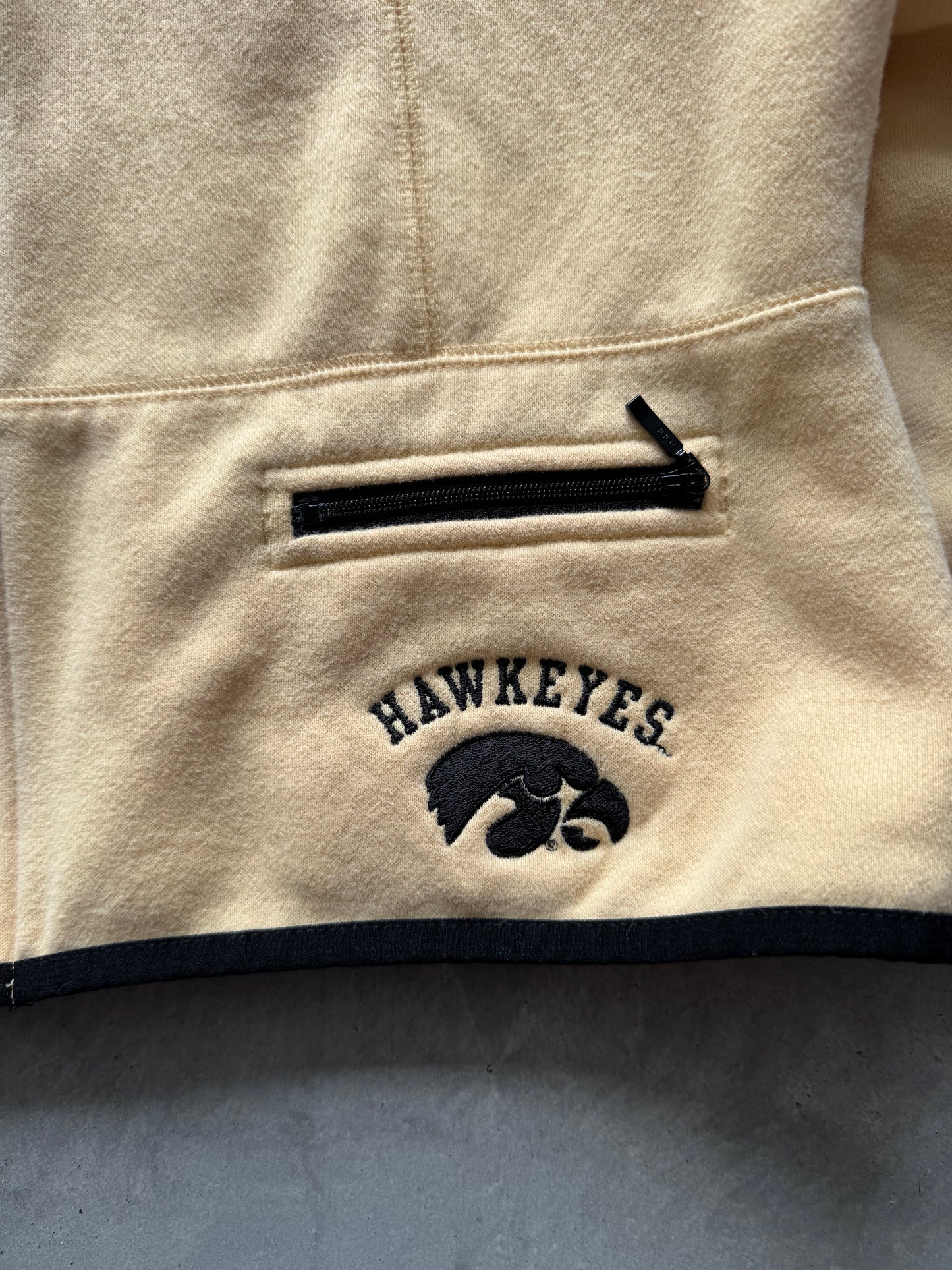 Vintage Iowa Hawkeyes Womnes Zip Up - M