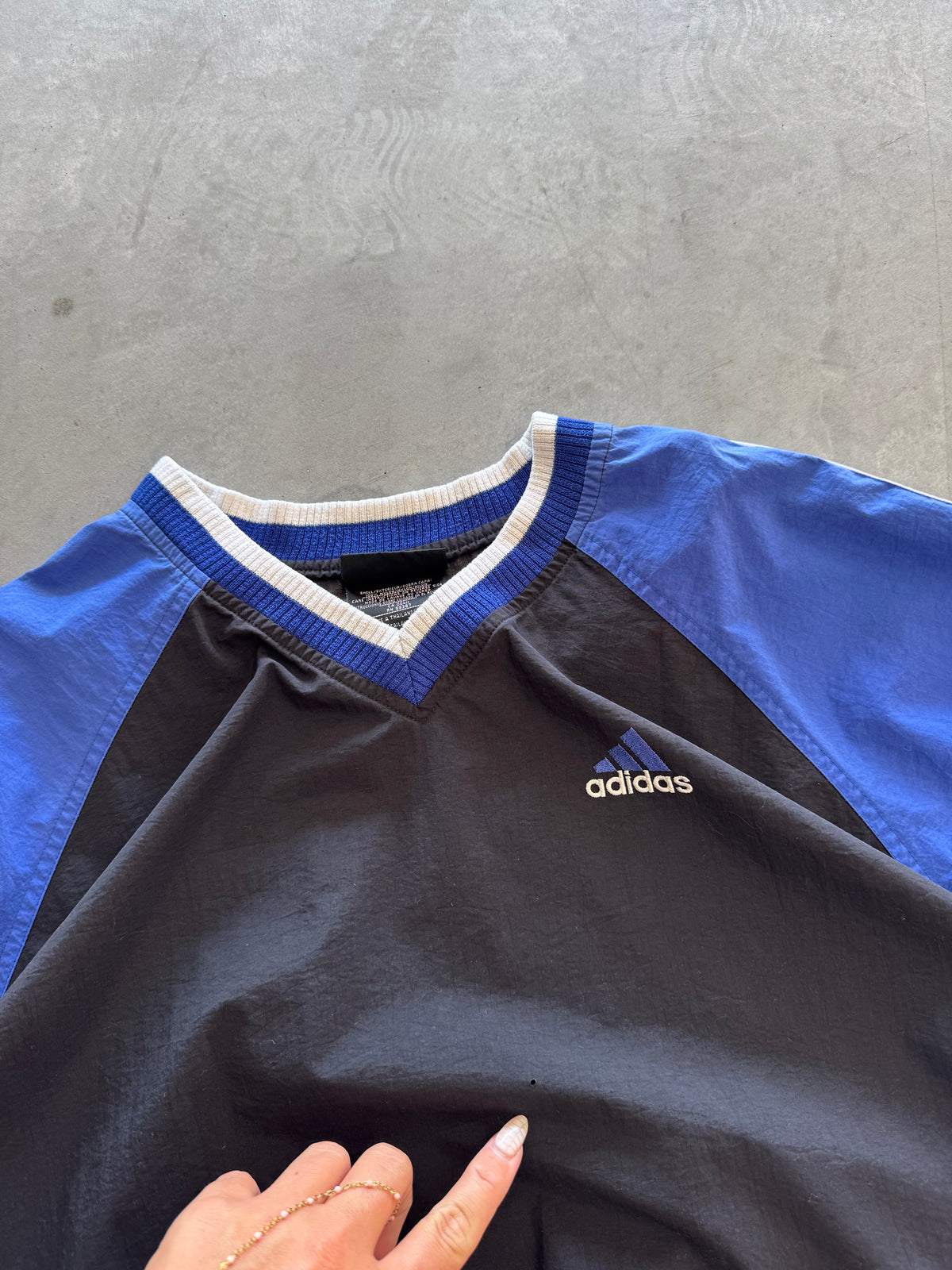 Vintage 90s Adidas Windbreaker - L
