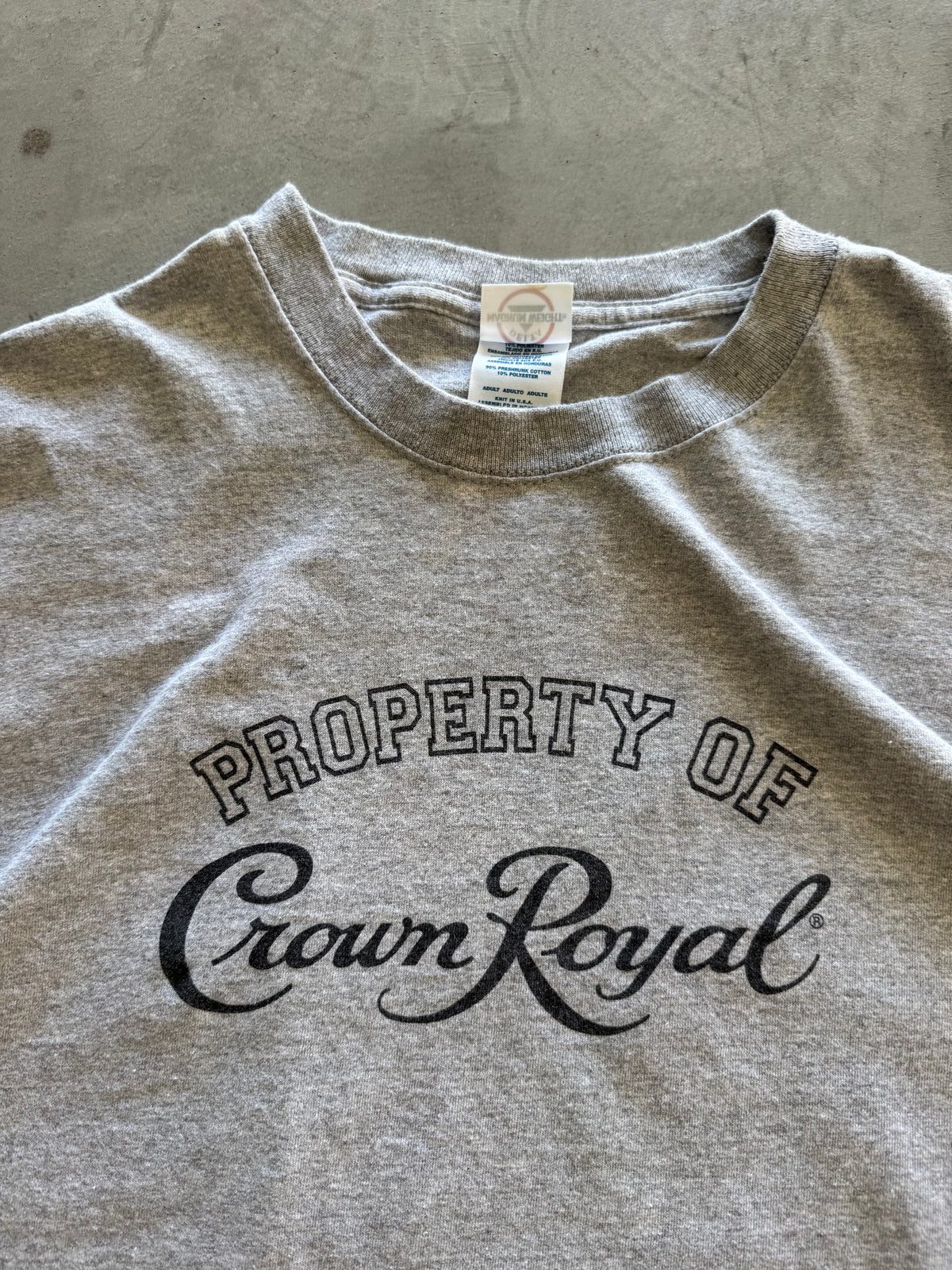 Vintage Property Of Crown Royal Tee - XXL