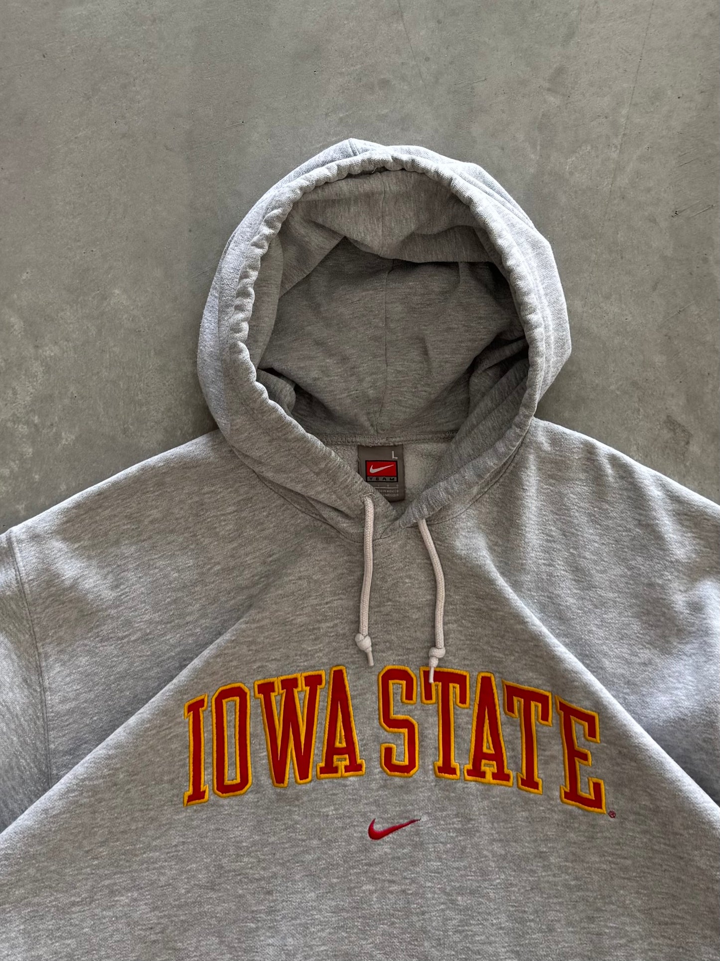 Vintage 90s Iowa State Cyclones Hoodie - L