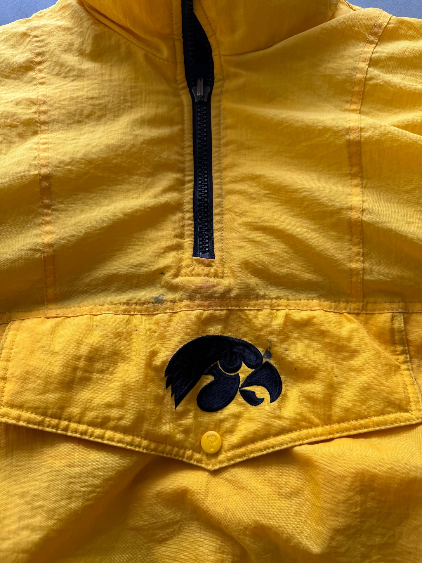 Vintage Iowa Hawkeyes Reversible Coat - M