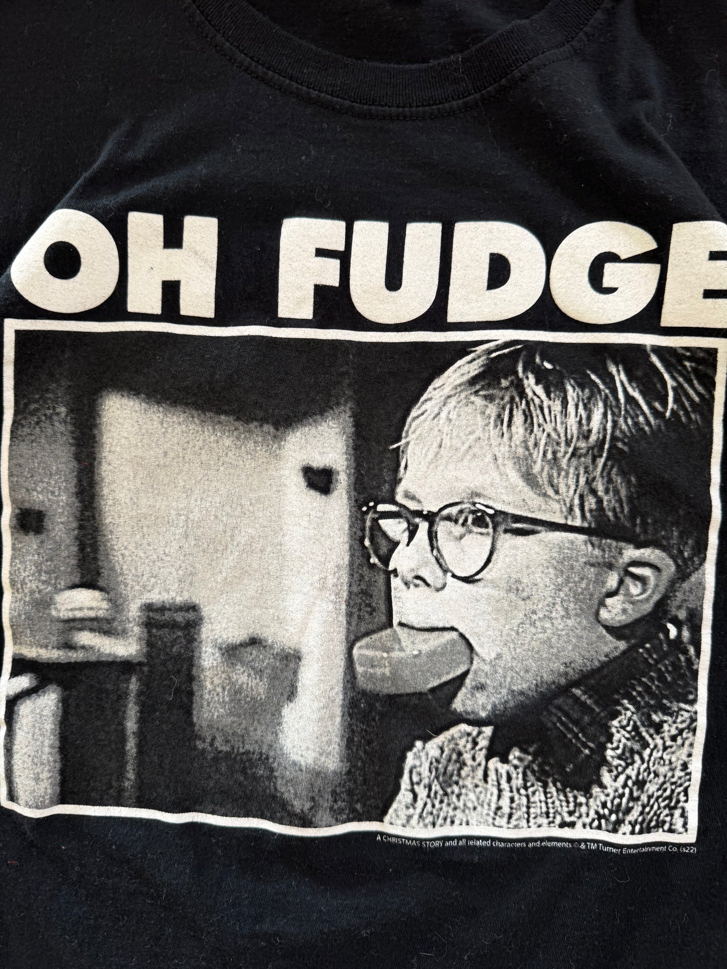 Vintage Christmas Story Tee - L