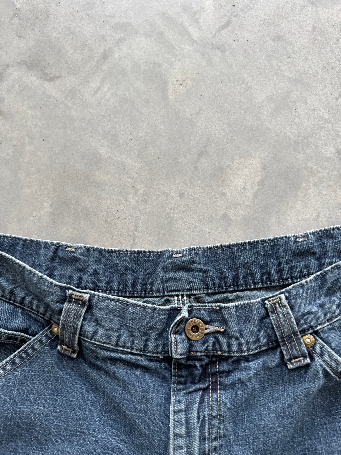 Vintage Lee Dungarees Jorts - 34x10