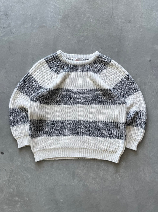 Vintage Striped Sweater - XL