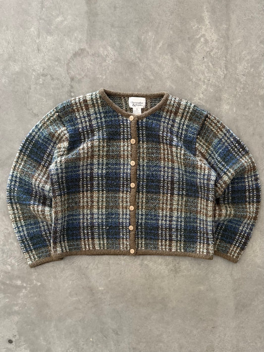 Vintage Christopher & Banks Paid Cardigan - L